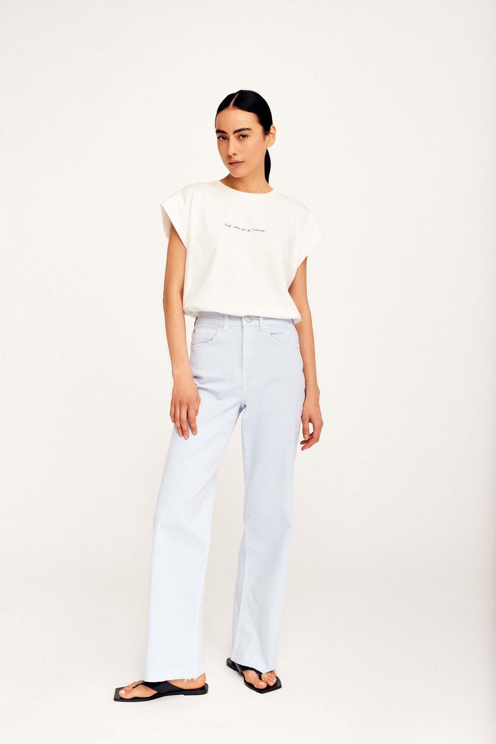 CKS Dames - RILKA - lange jeans - blauw