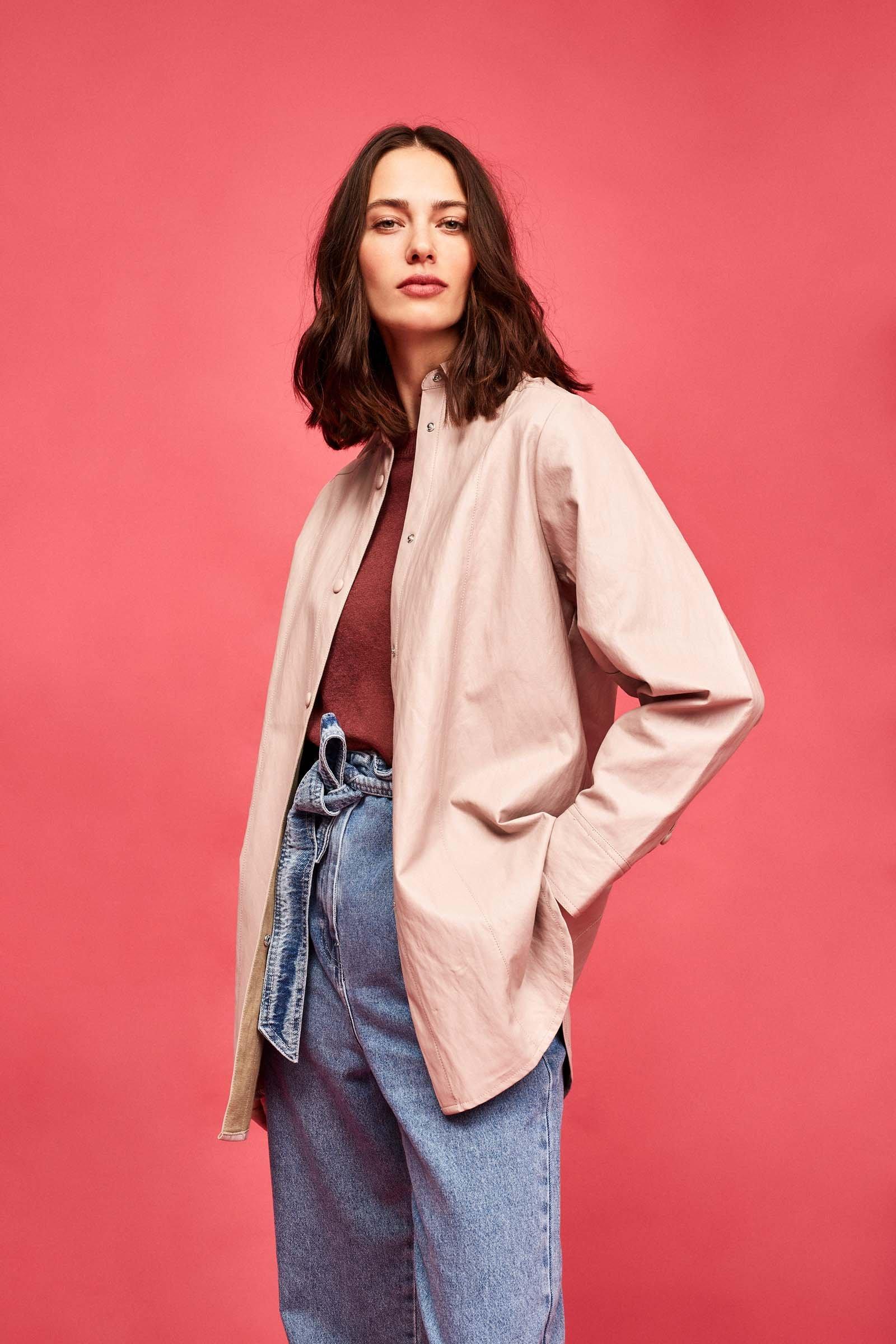 CKS Dames - UDELA - blouse long sleeves - grey