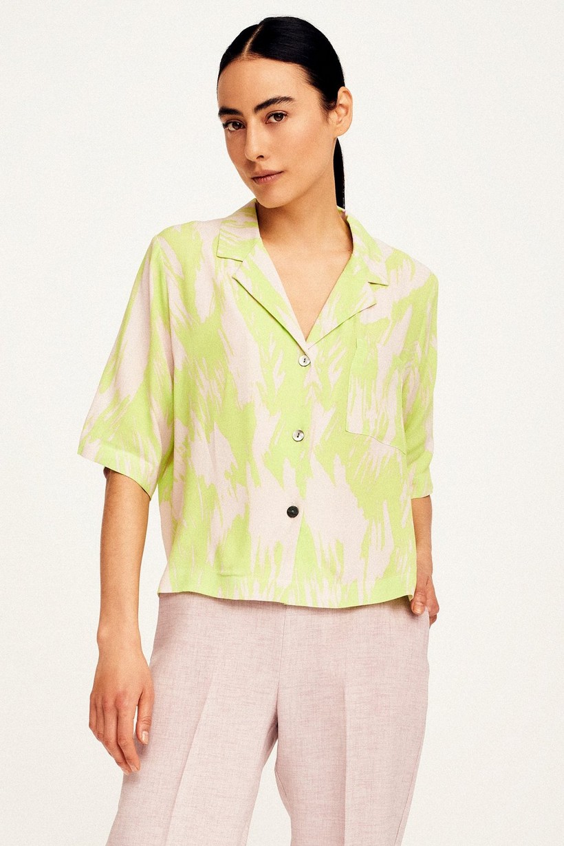 CKS Dames - LAETITIA - blouse short sleeves - multicolor