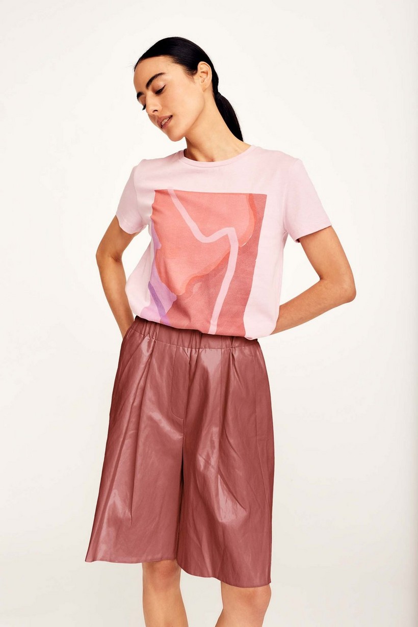 CKS Dames - LOUISE - t-shirt korte mouwen - roze