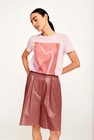 CKS Dames - LOUISE - t-shirt korte mouwen - roze