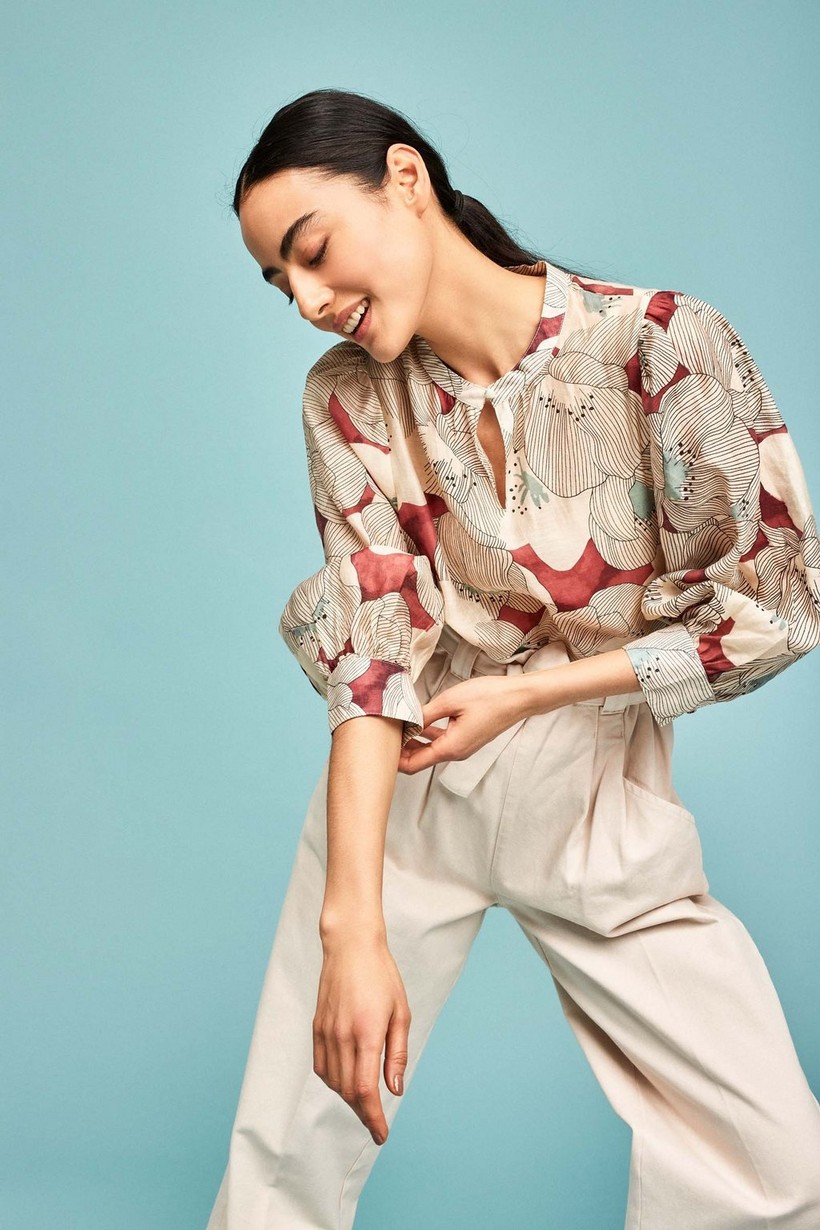 CKS Dames - MICKEY - blouse long sleeves - multicolor