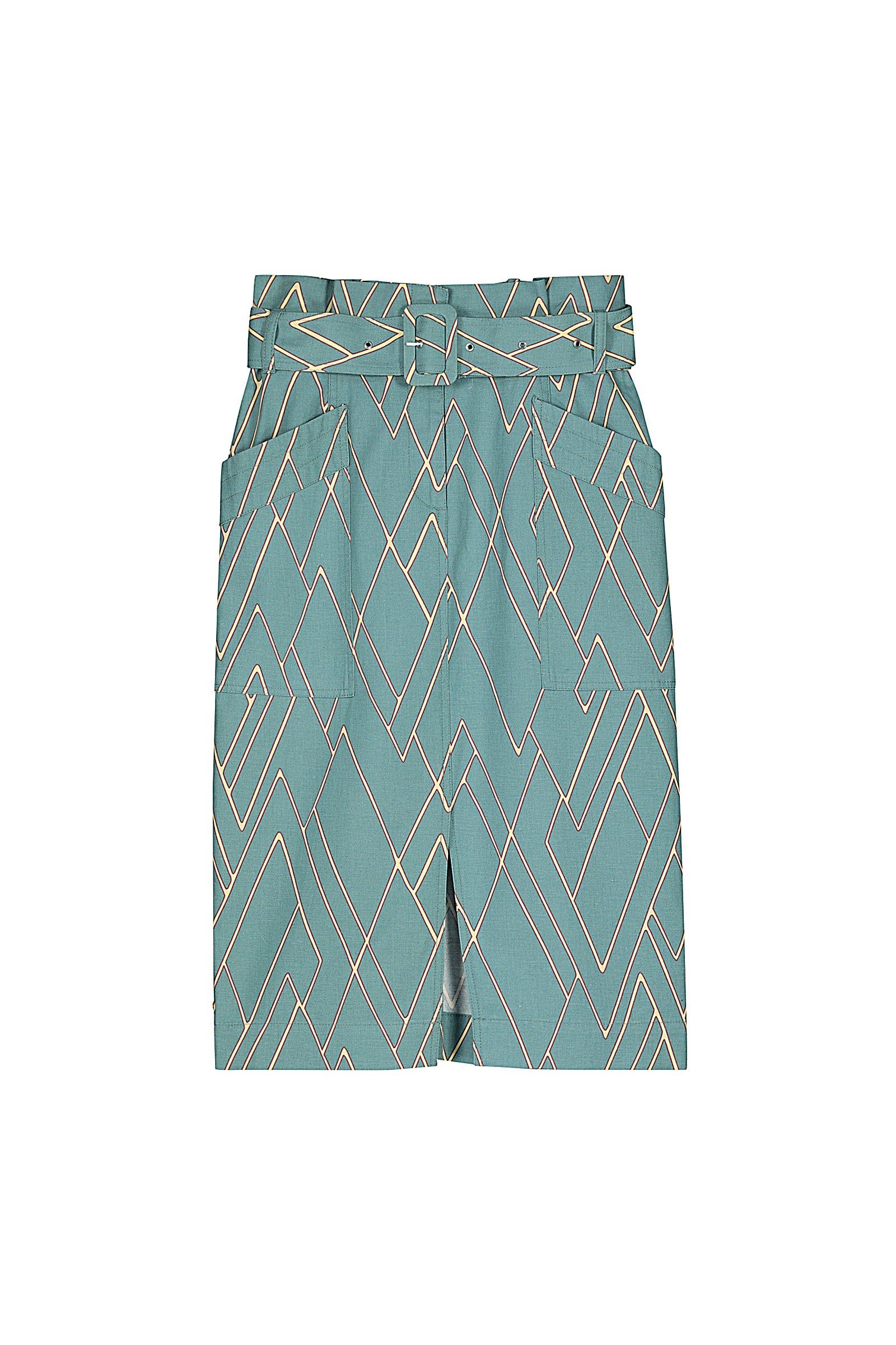 CKS Dames - LAMBA - long skirt - multicolor