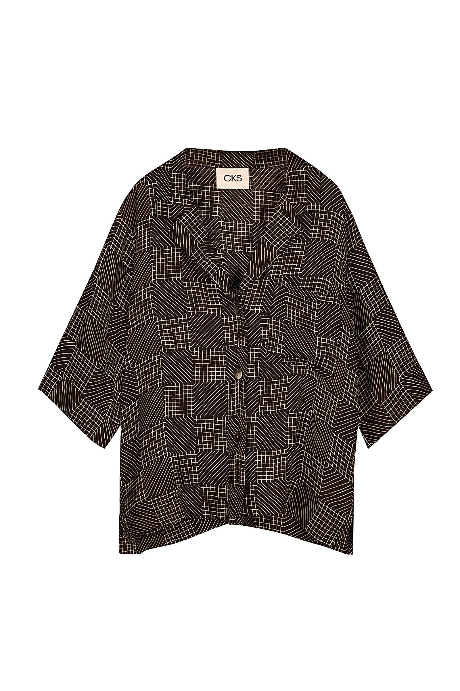 CKS Dames - LAETITIA - blouse korte mouwen - meerkleurig