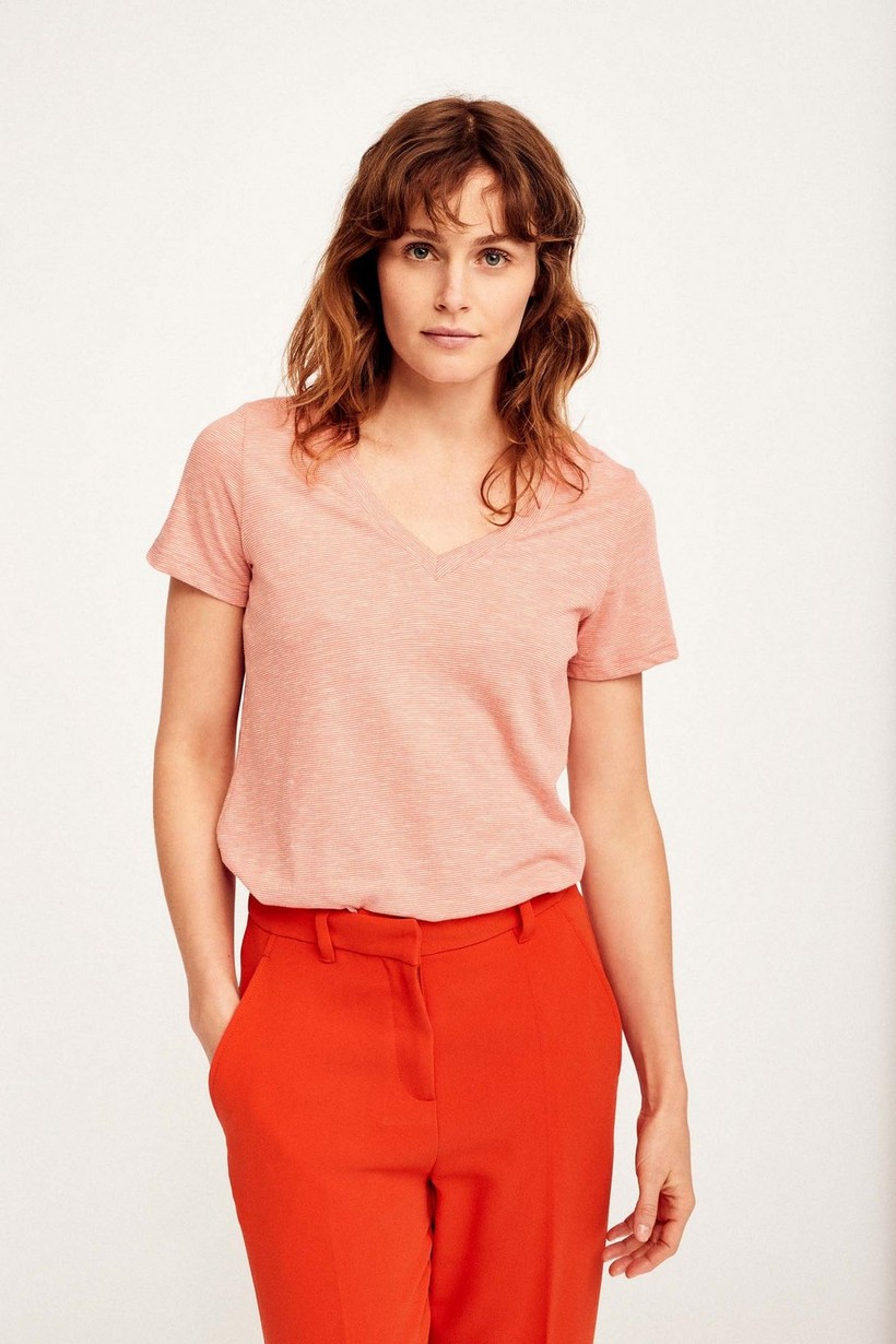 CKS Dames - NEBONY - t-shirt korte mouwen - oranje
