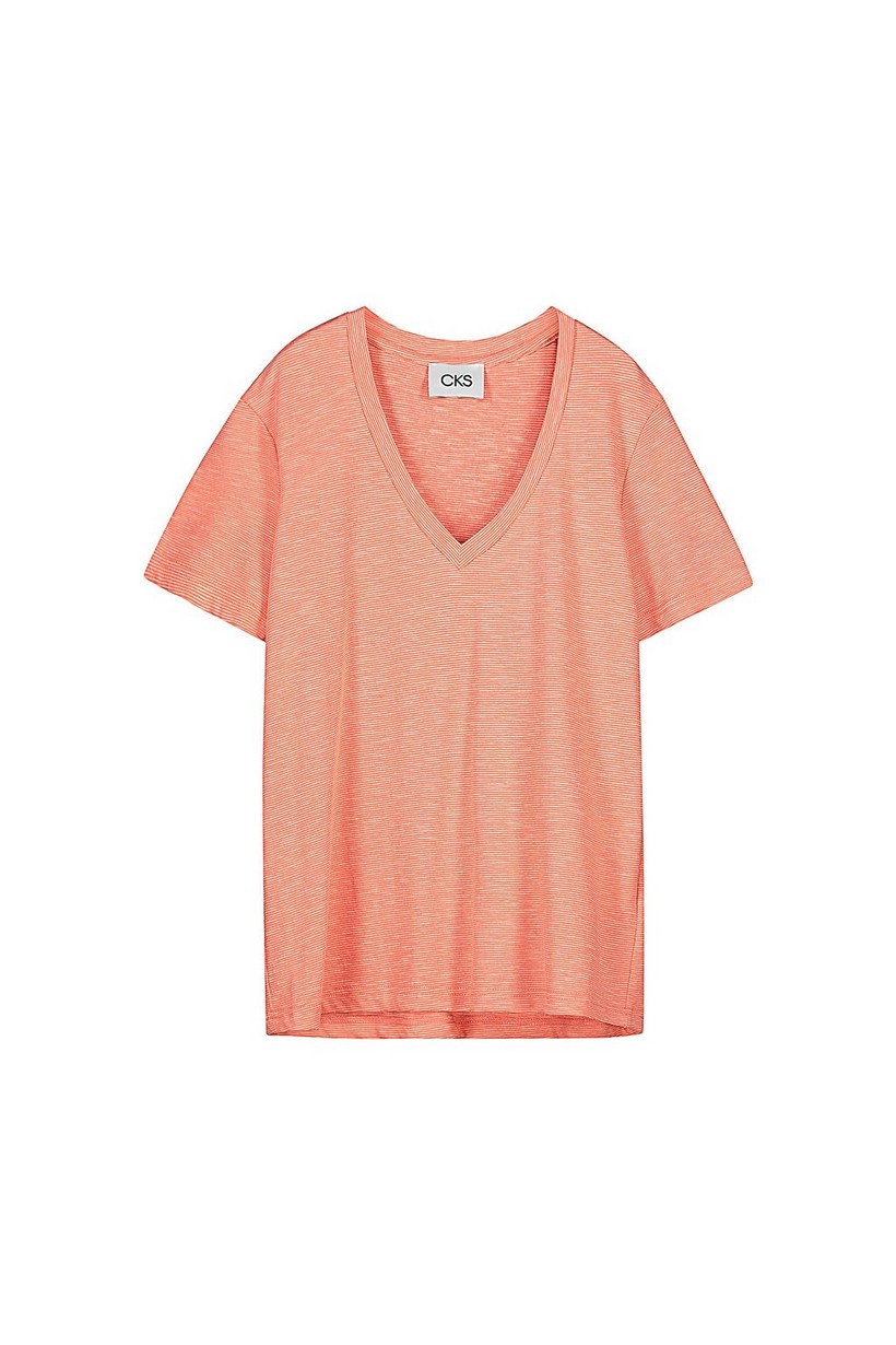 CKS Dames - NEBONY - T-Shirt Kurzarm - Orange