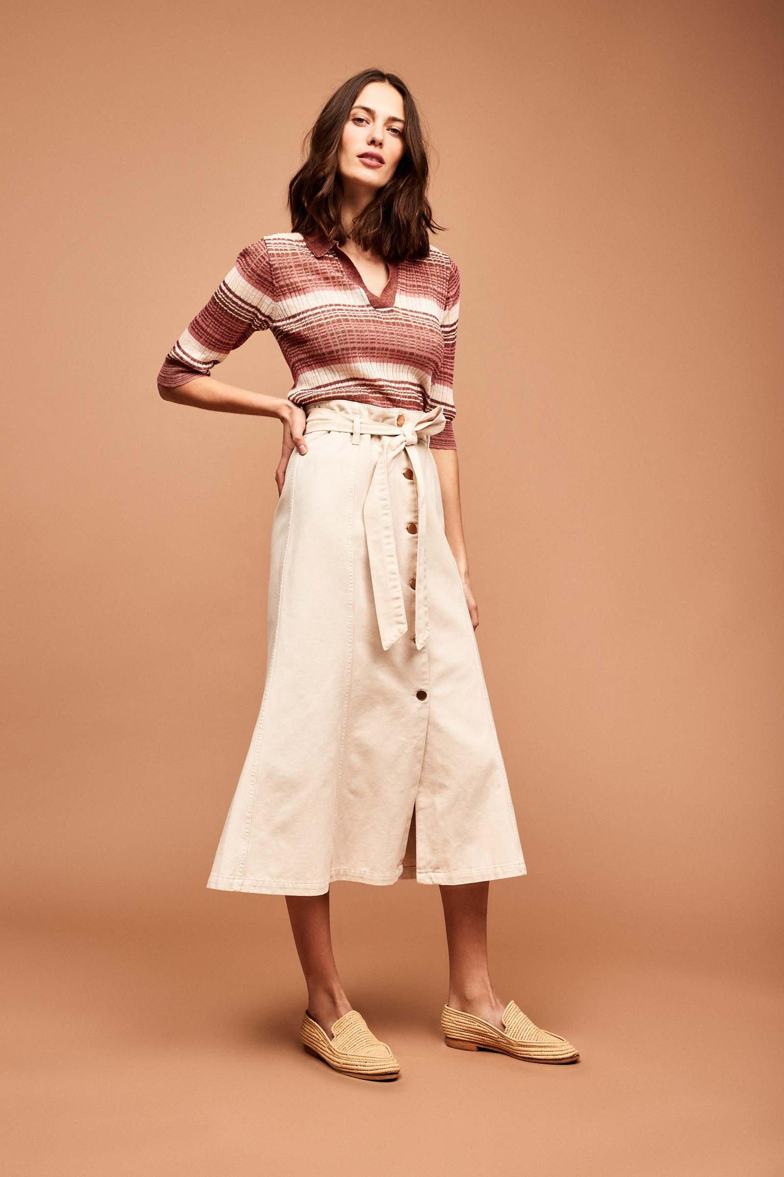 CKS Dames - MARI - long skirt - multicolor