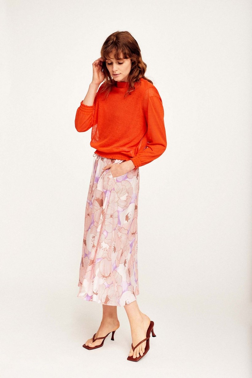 CKS Dames - LAPISA - jupe longue - multicolore