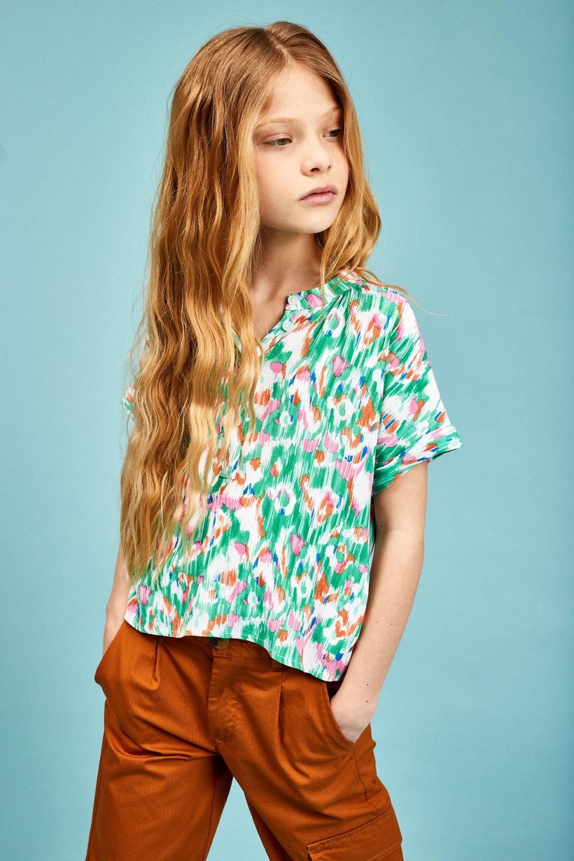 CKS Kids - EBOW - blouse lange mouwen - meerkleurig