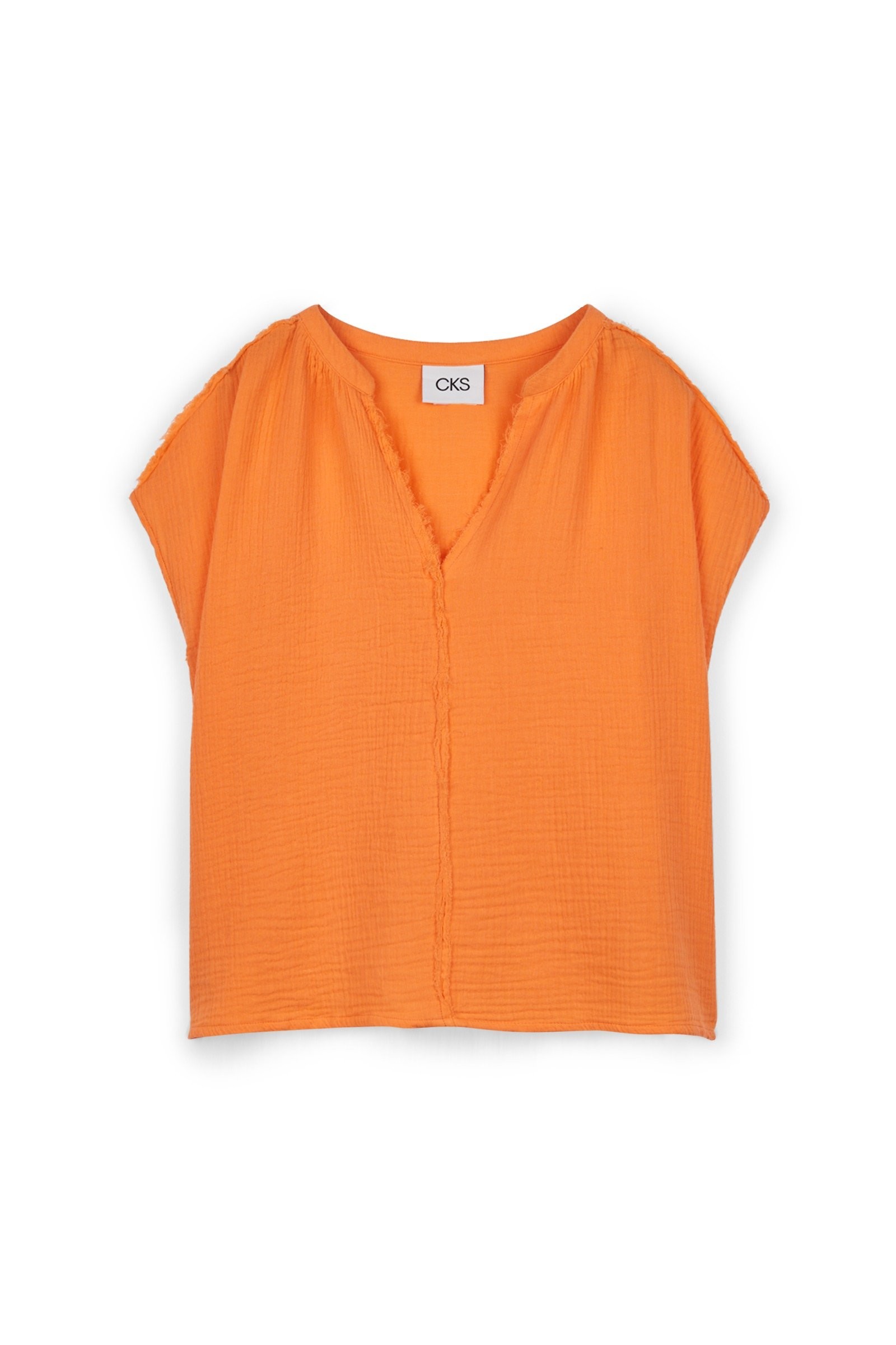 CKS Dames - LOLAA - blouse half-length sleeves - multicolor
