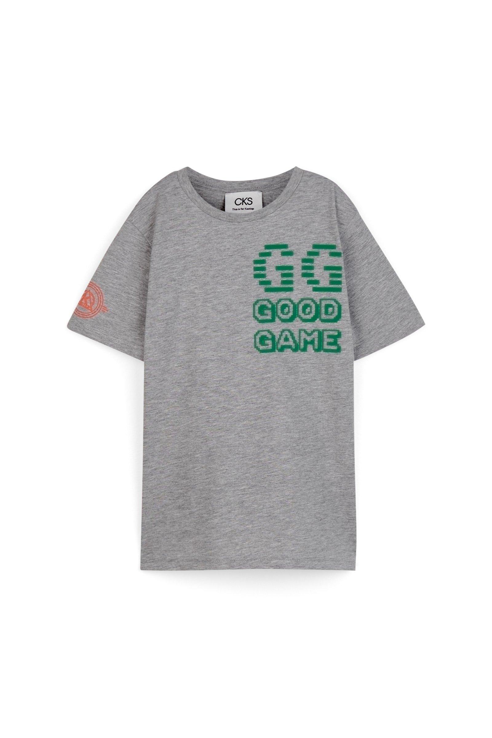 CKS Kids - GOODGAMEJR - t-shirt korte mouwen - meerkleurig