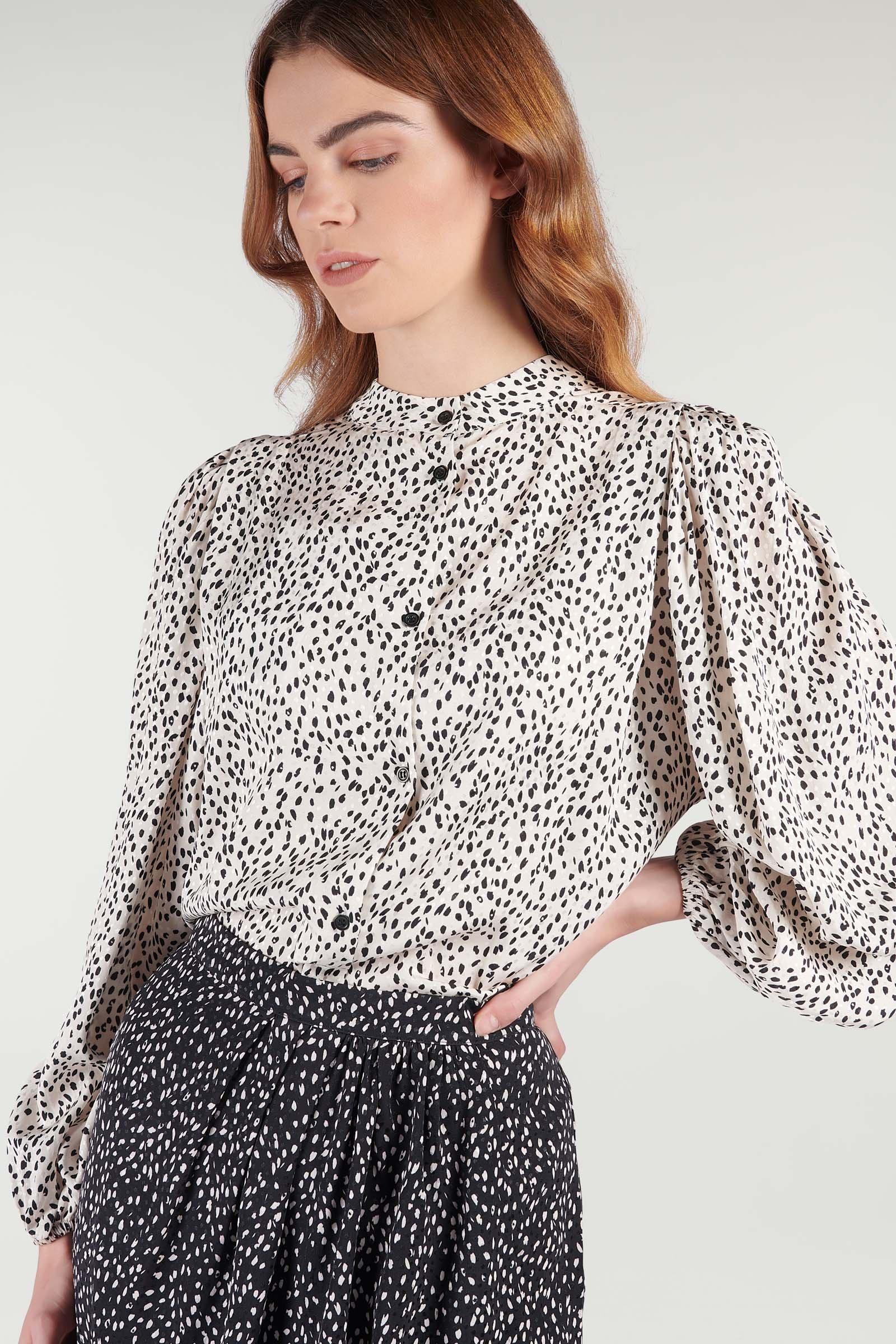 CKS Dames - LERICA - blouse korte mouwen - wit