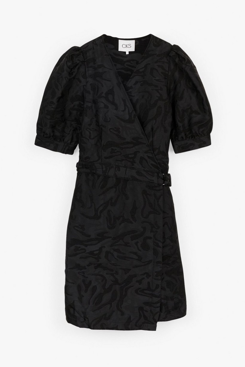 CKS Dames - RIOX - korte jurk - zwart