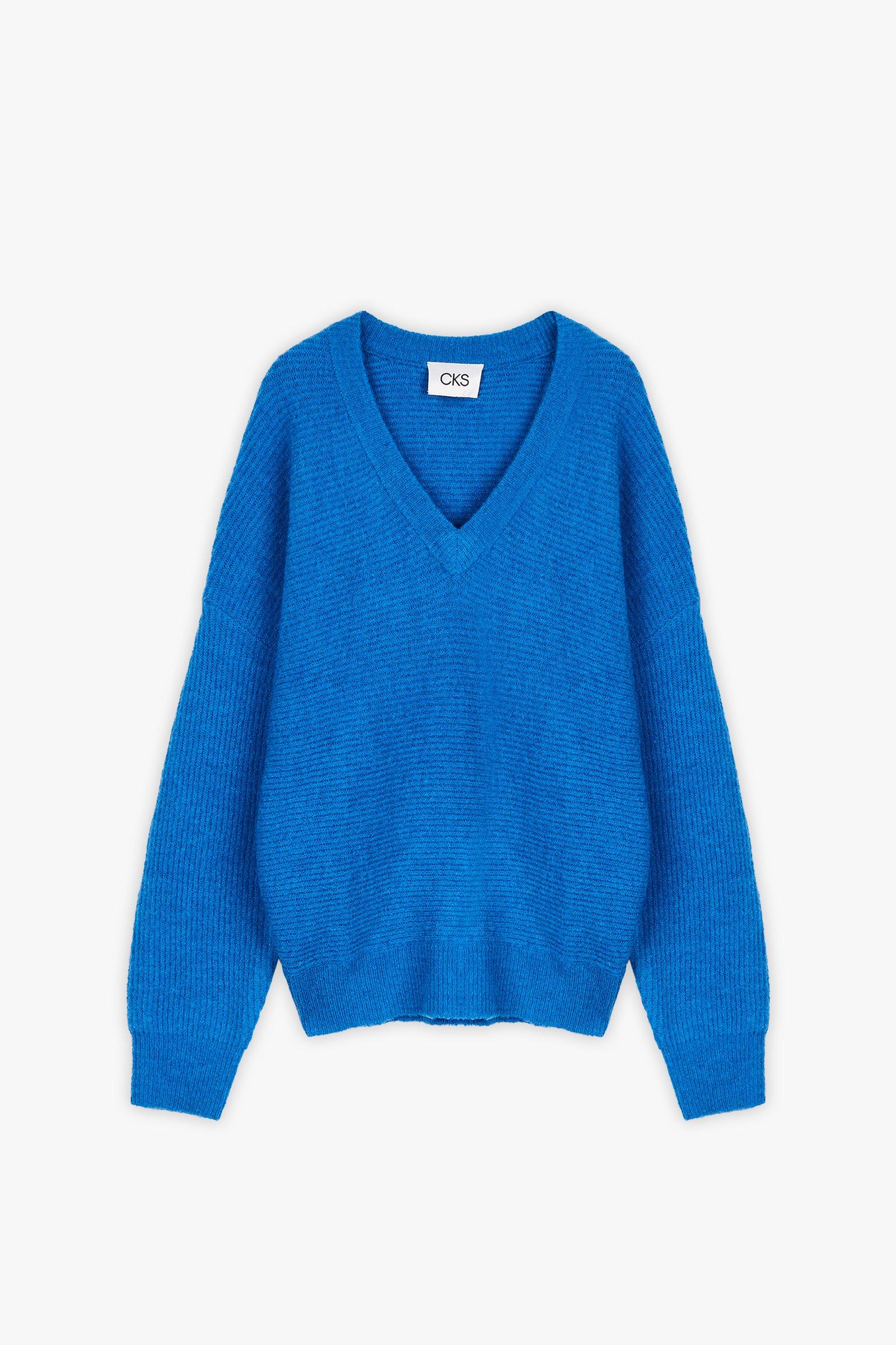 CKS Dames - PEVA - pullover - bleu