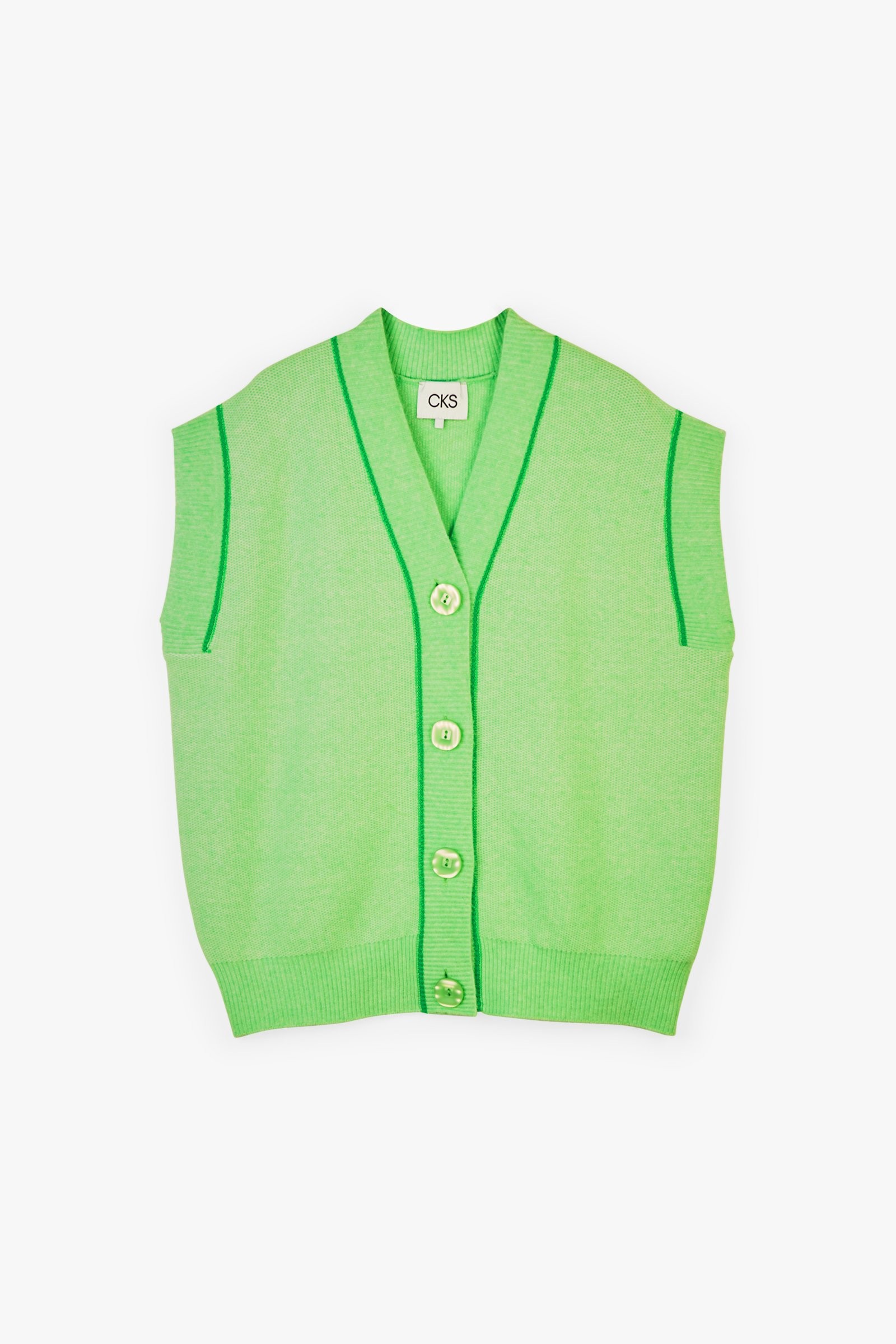 CKS Dames - PRISTIS - cardigan - bright green