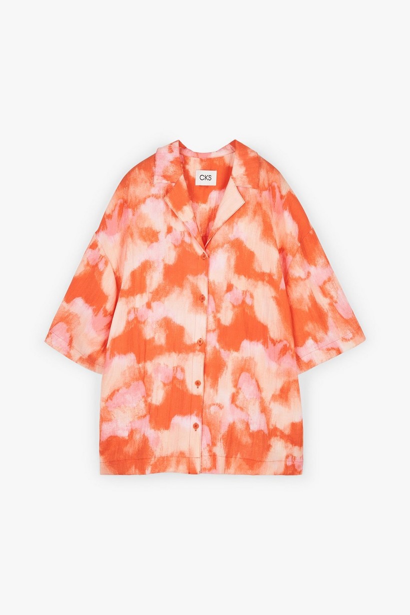 CKS Dames - JORJA - blouse korte mouwen - roze