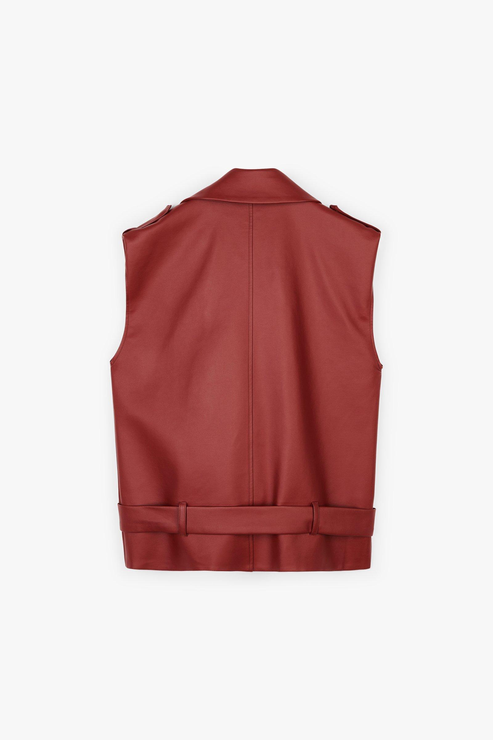 CKS Dames - JOY - gilet - donkerrood