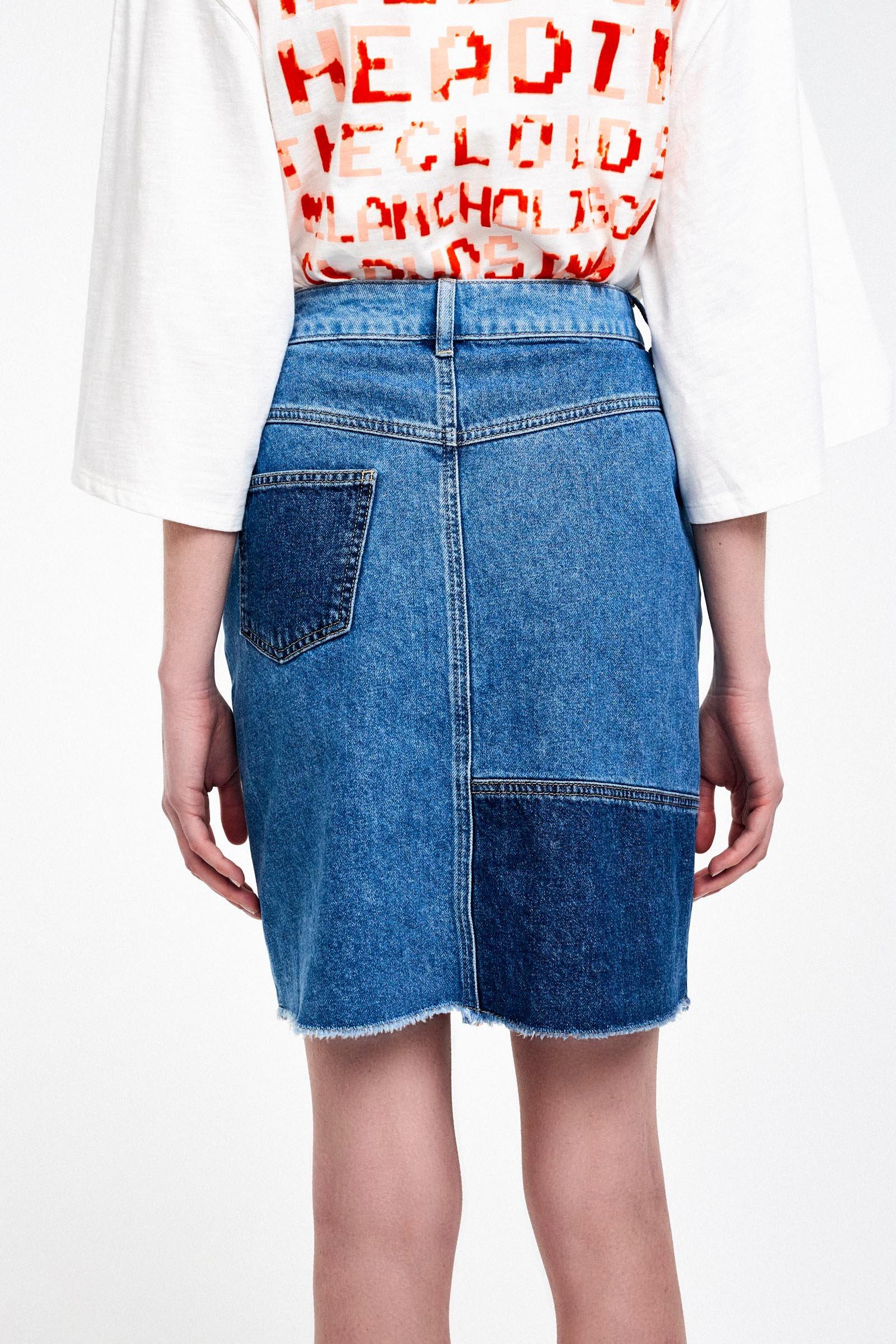 CKS Dames - JOANNA - short skirt - blue