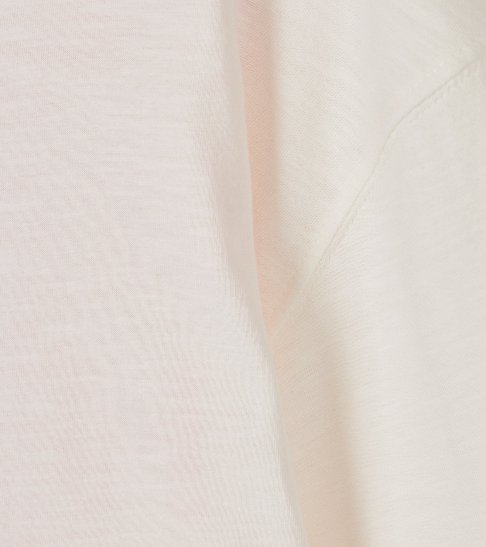 CKS Dames - JARI - t-shirt met driekwart mouwen - wit