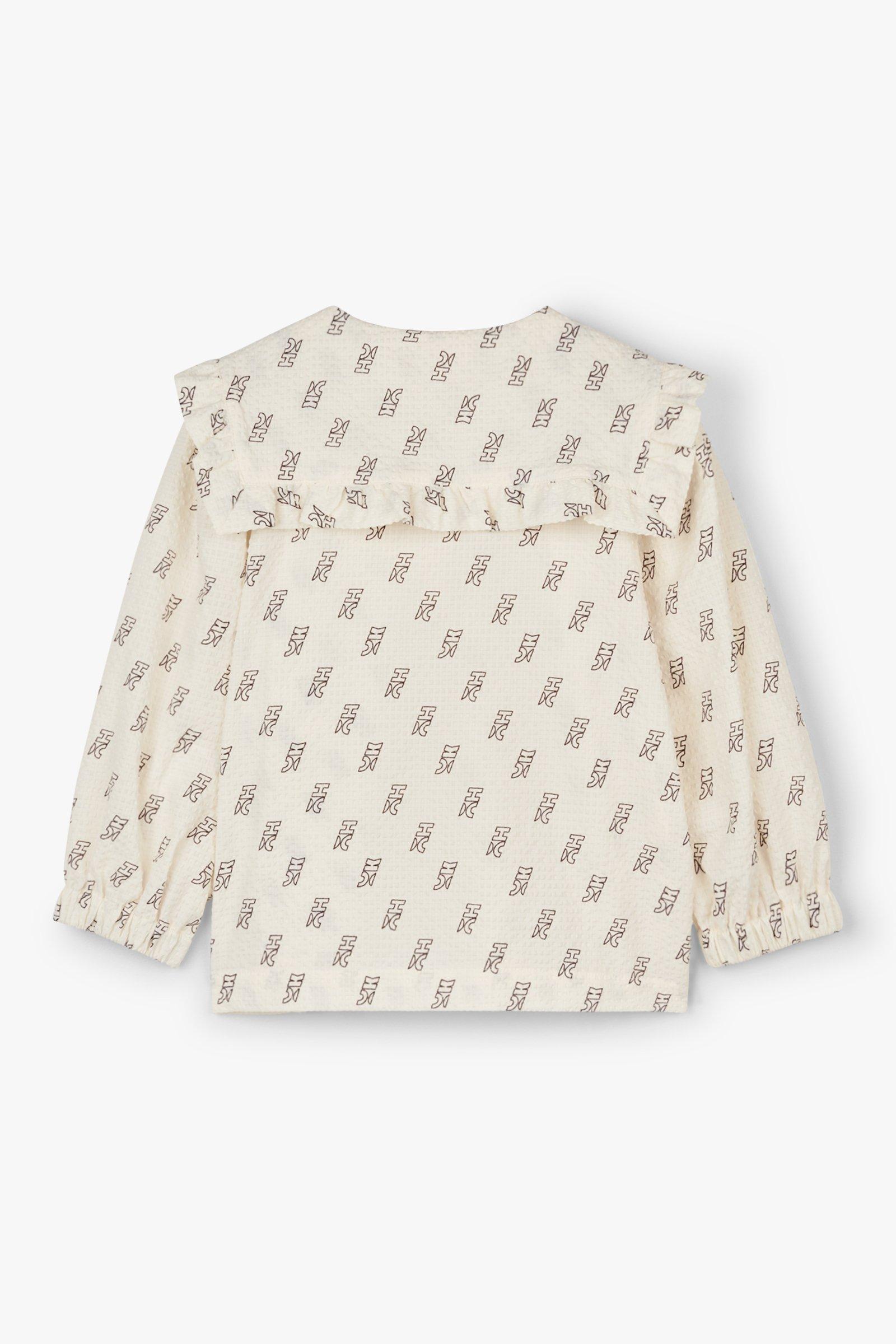 CKS Teens - PREP - chemisier &agrave; manches courtes - beige clair