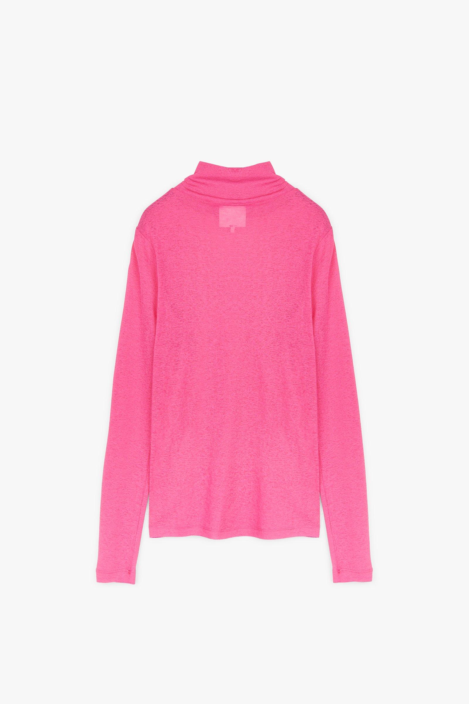 CKS Dames - IRISSA - turtleneck - bright pink