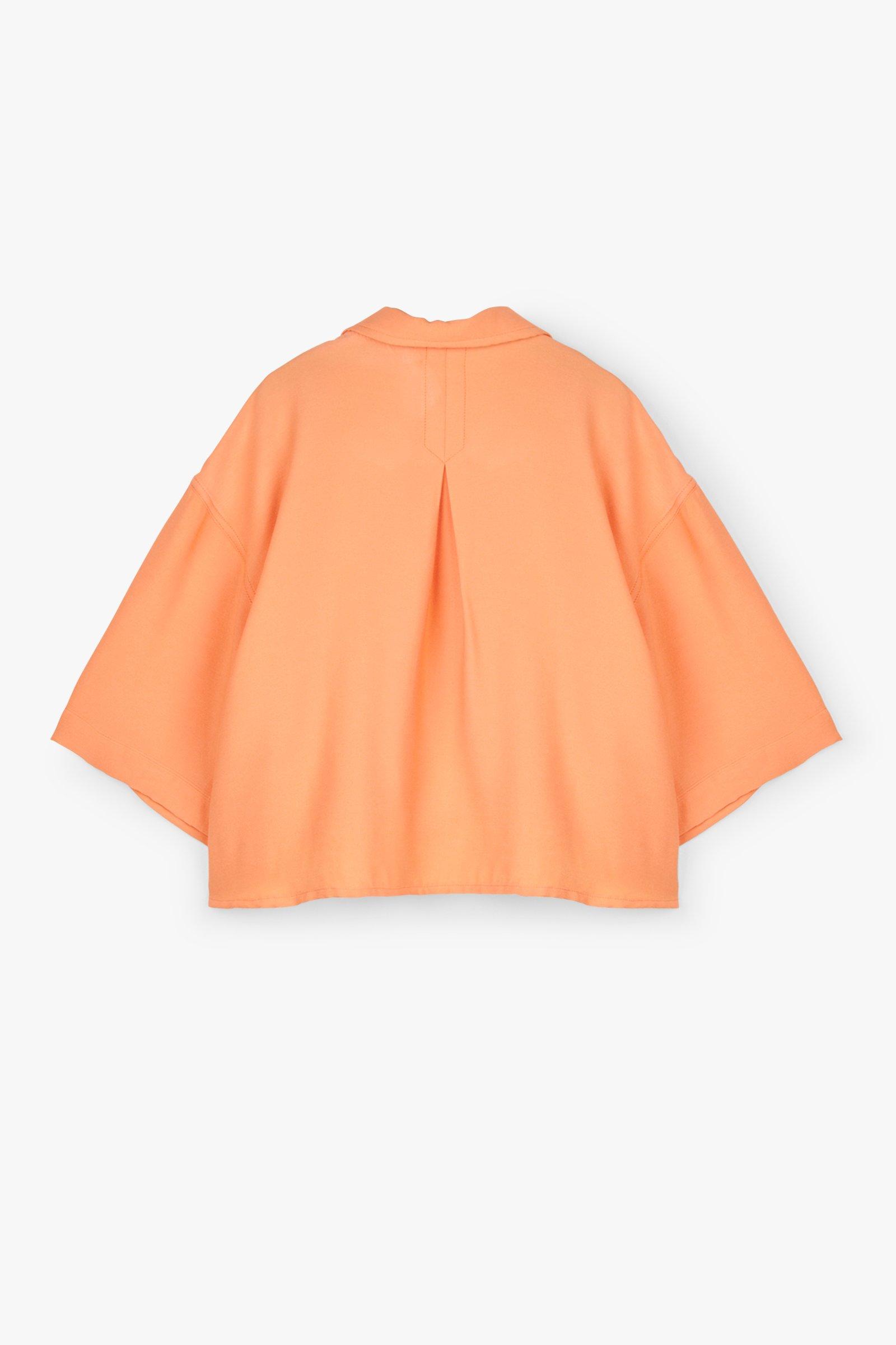 CKS Teens - POSH - blouse korte mouwen - lichtoranje