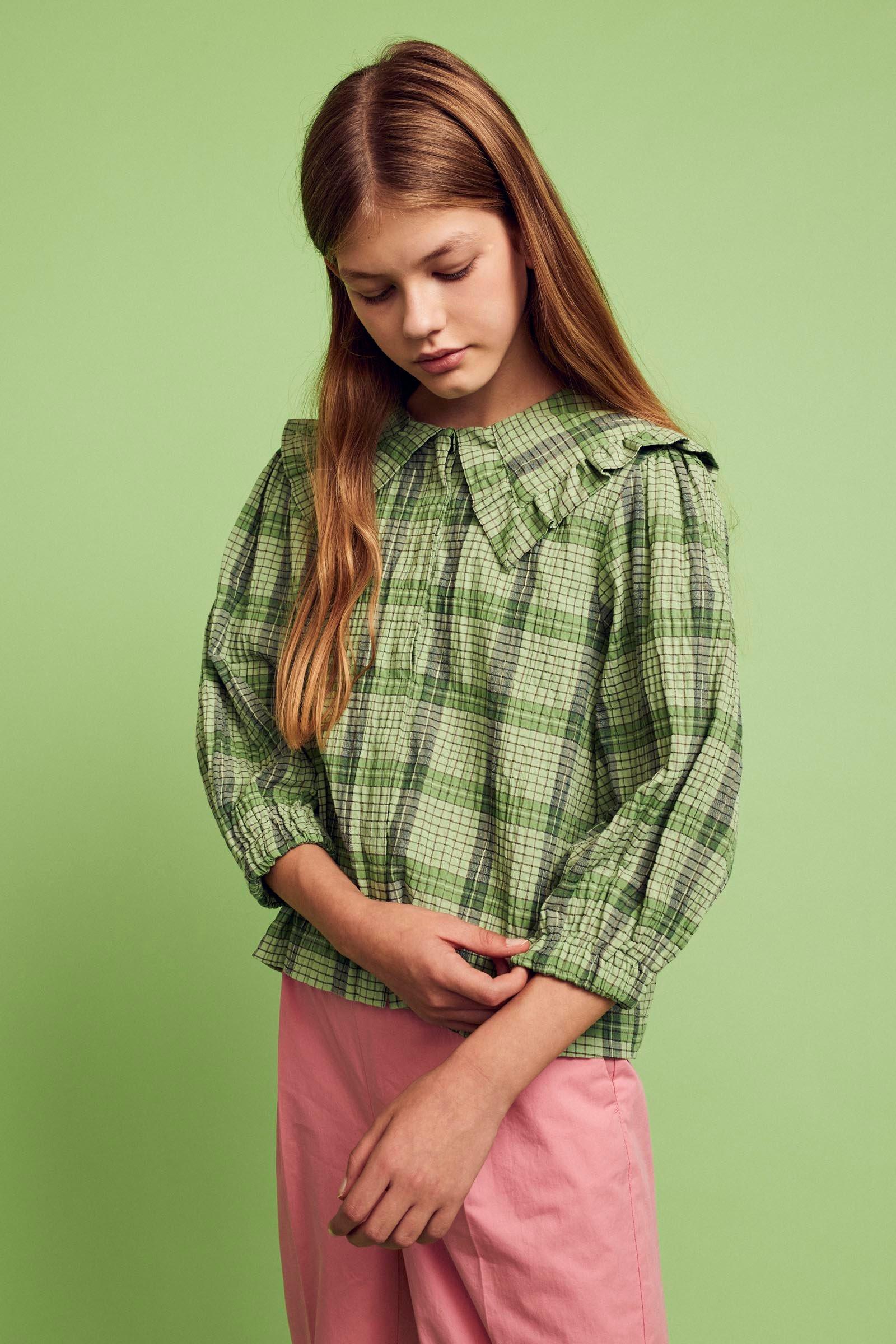 CKS Teens - PREP - blouse korte mouwen - khaki