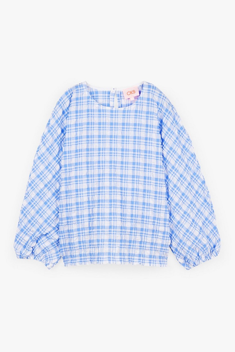 CKS Teens - PEMERY - blouse short sleeves - light blue