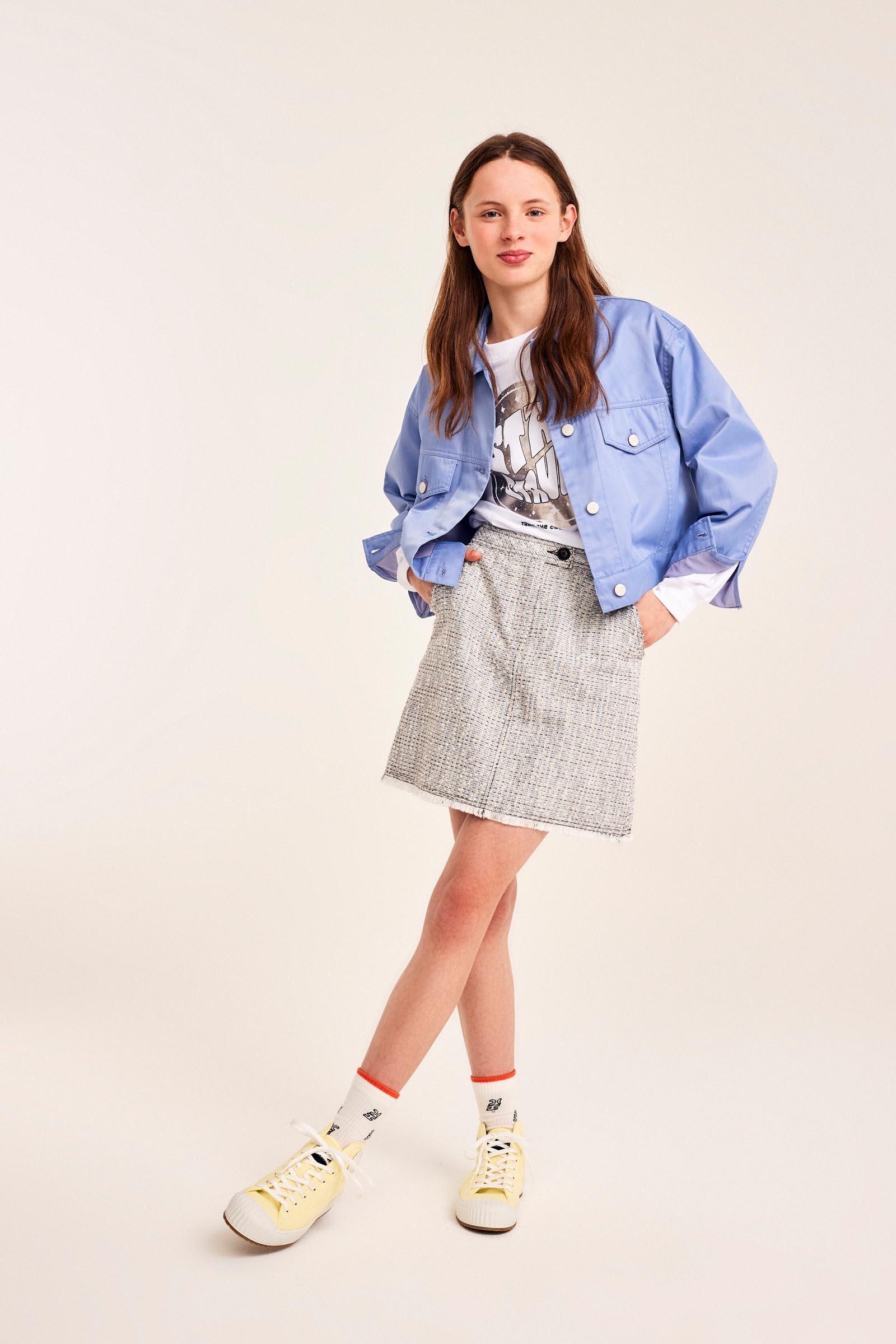 CKS Teens - PRAGUE - veste fantaisie - bleu