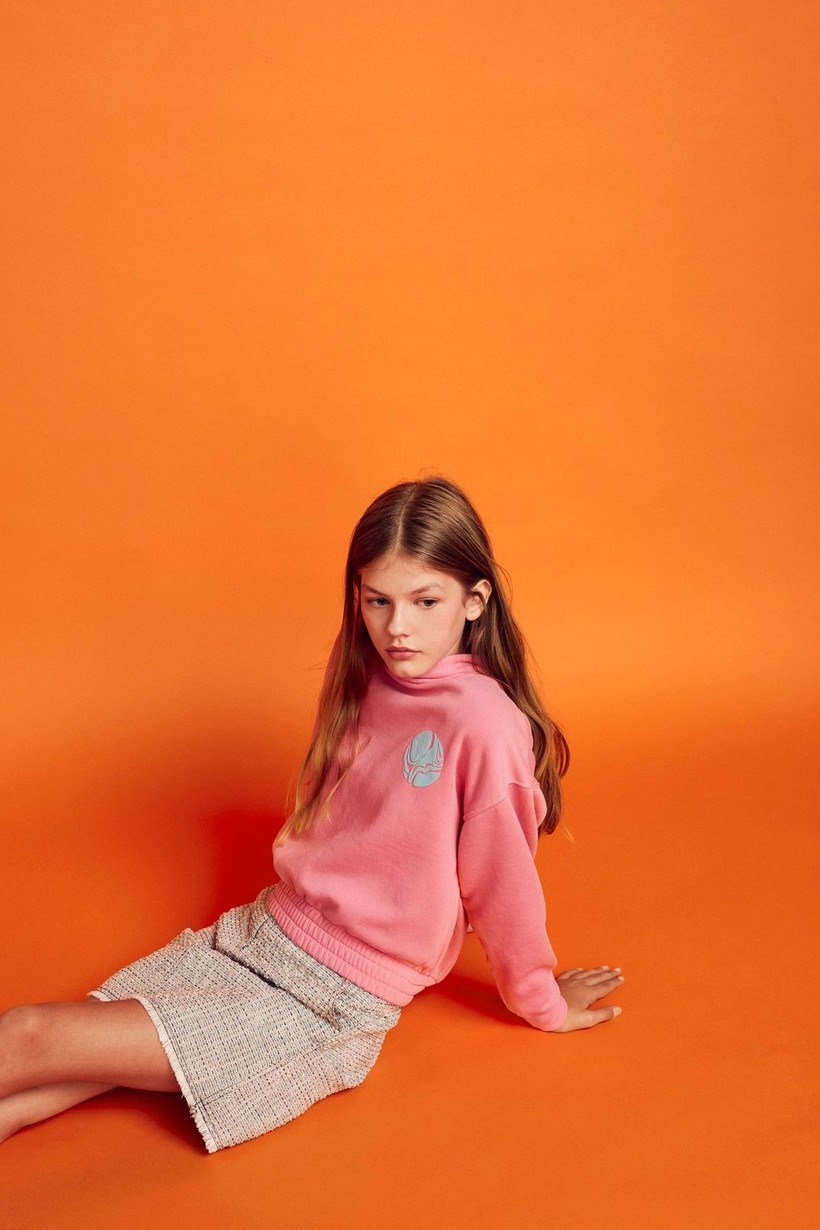 CKS Teens - PLUSH - hoodie - bright pink