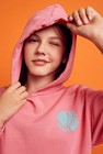 CKS Teens - PLUSH - sweater met capuchon - intens roze