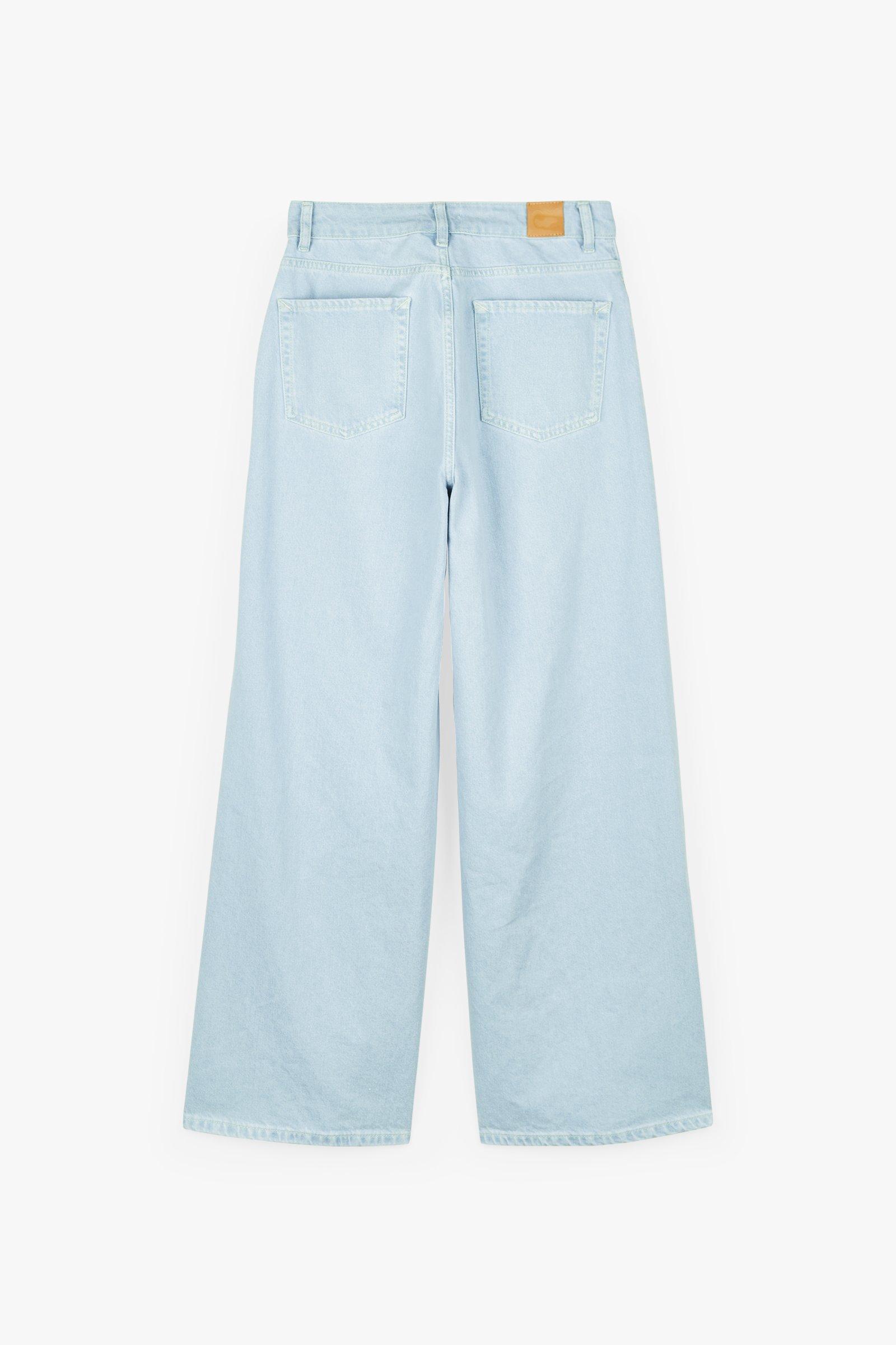 CKS Teens - PALAZZO - Lange Jeans - Hellblau