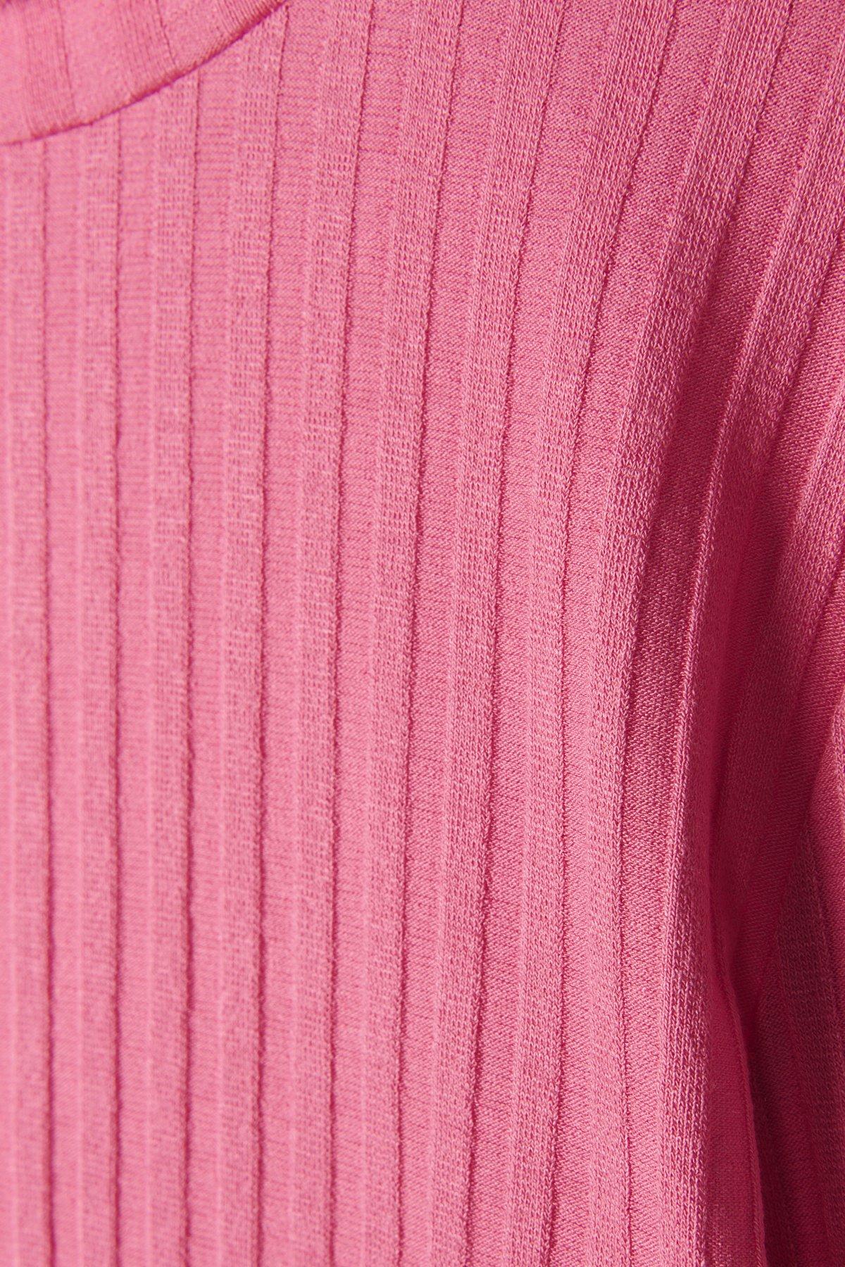 CKS Teens - PANAS - t-shirt lange mouwen - felroze