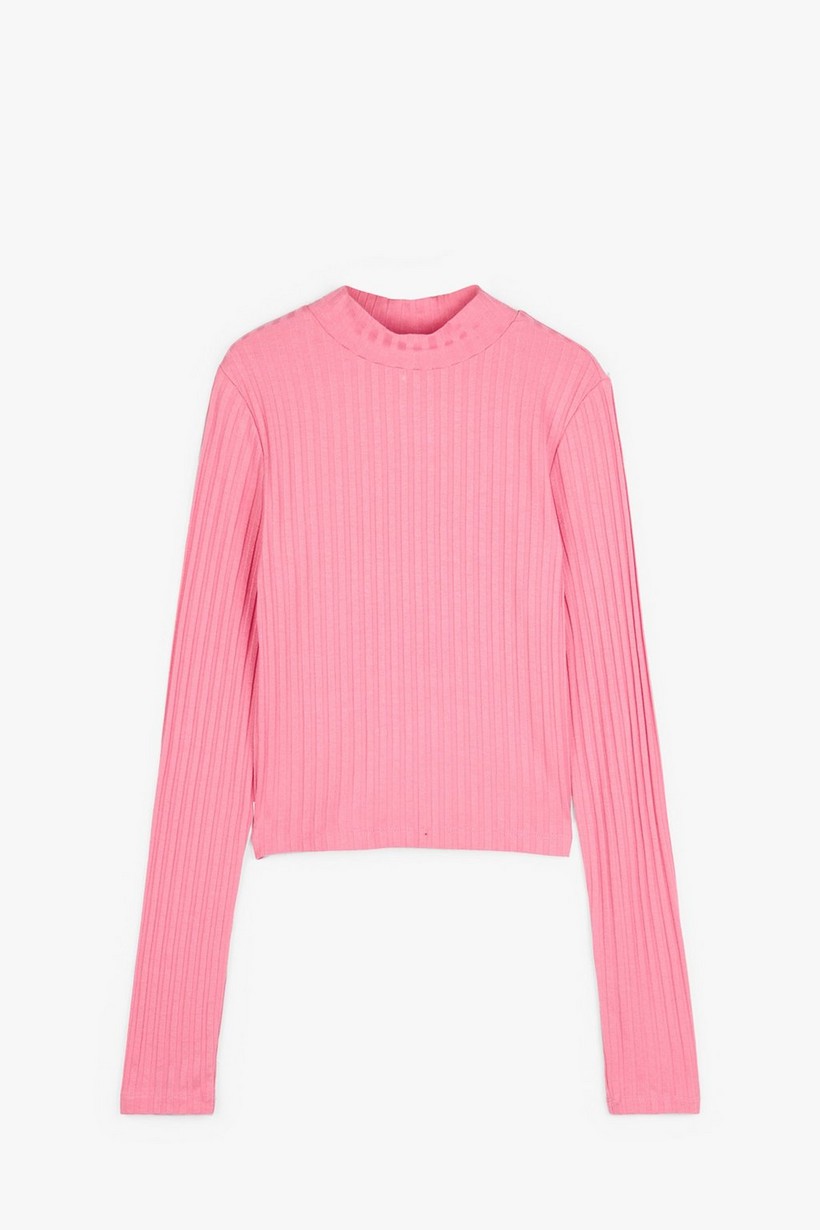 CKS Teens - PANAS - t-shirt long sleeves - bright pink