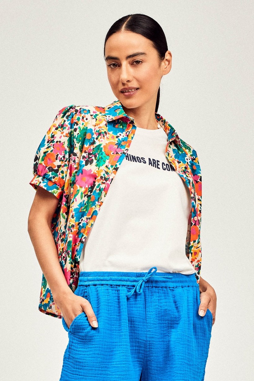 CKS Dames - JUNA - t-shirt à manches courtes - multicolore