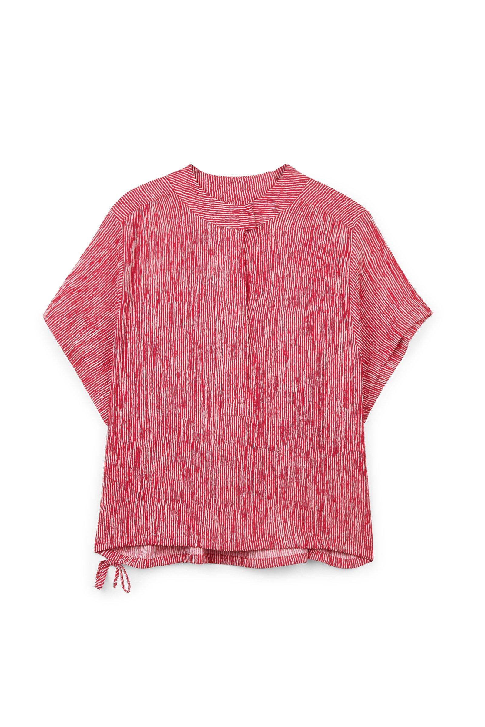 CKS Dames - LEDO - blouse korte mouwen - meerkleurig
