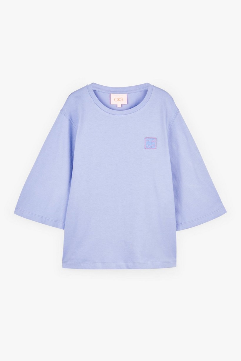 CKS Teens - PURE - quarter sleeve t-shirt - blue
