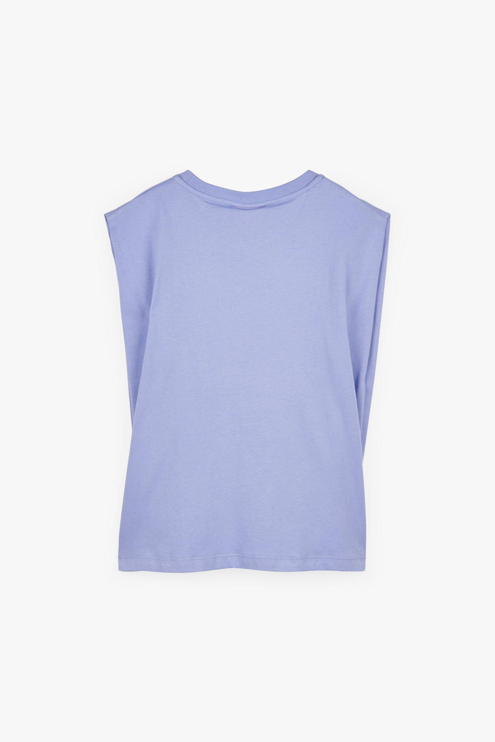 CKS Teens - POWER - mouwloze top - blauw