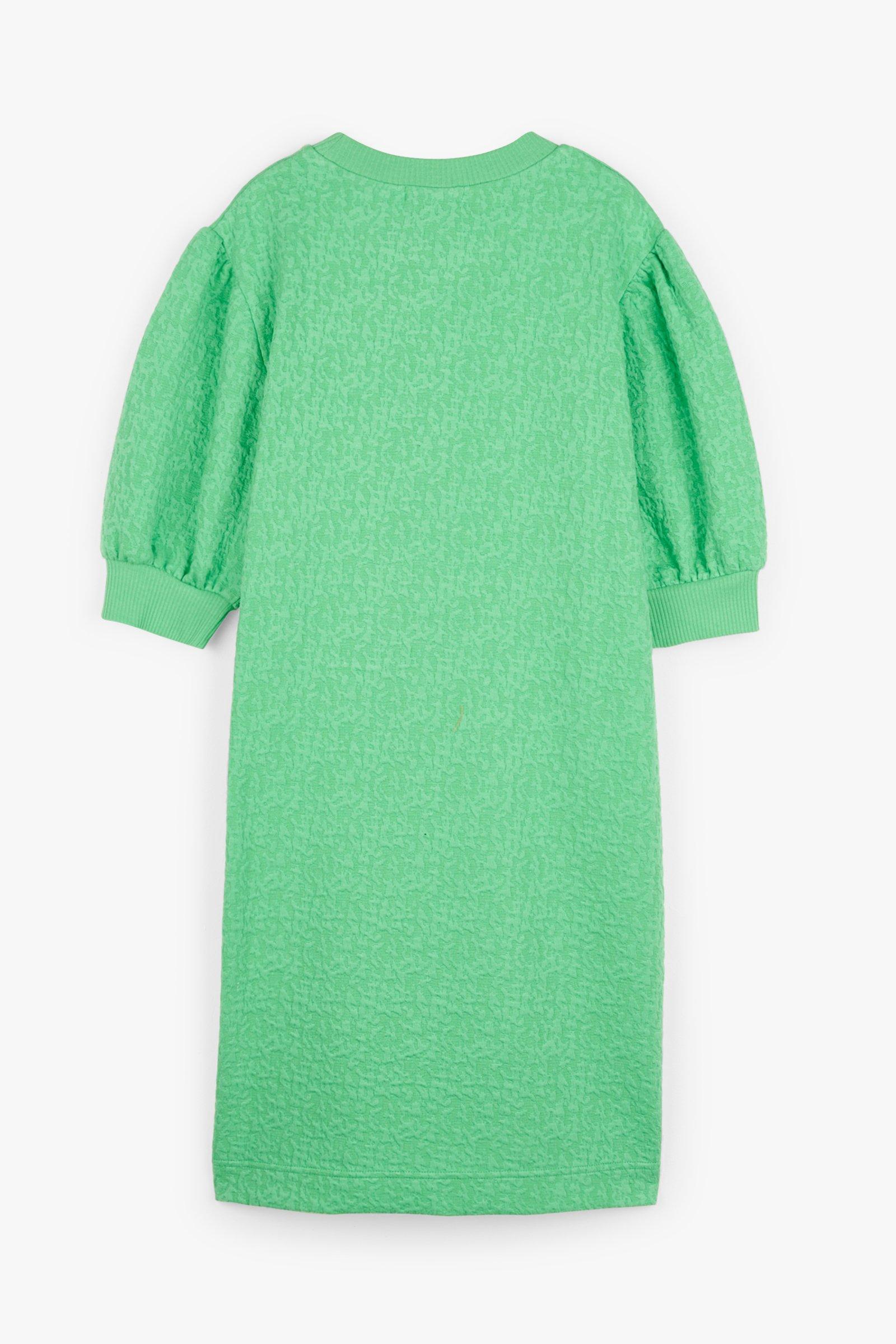 CKS Teens - PEEPS - korte jurk - felgroen