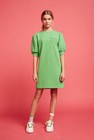 CKS Teens - PEEPS - korte jurk - intens groen