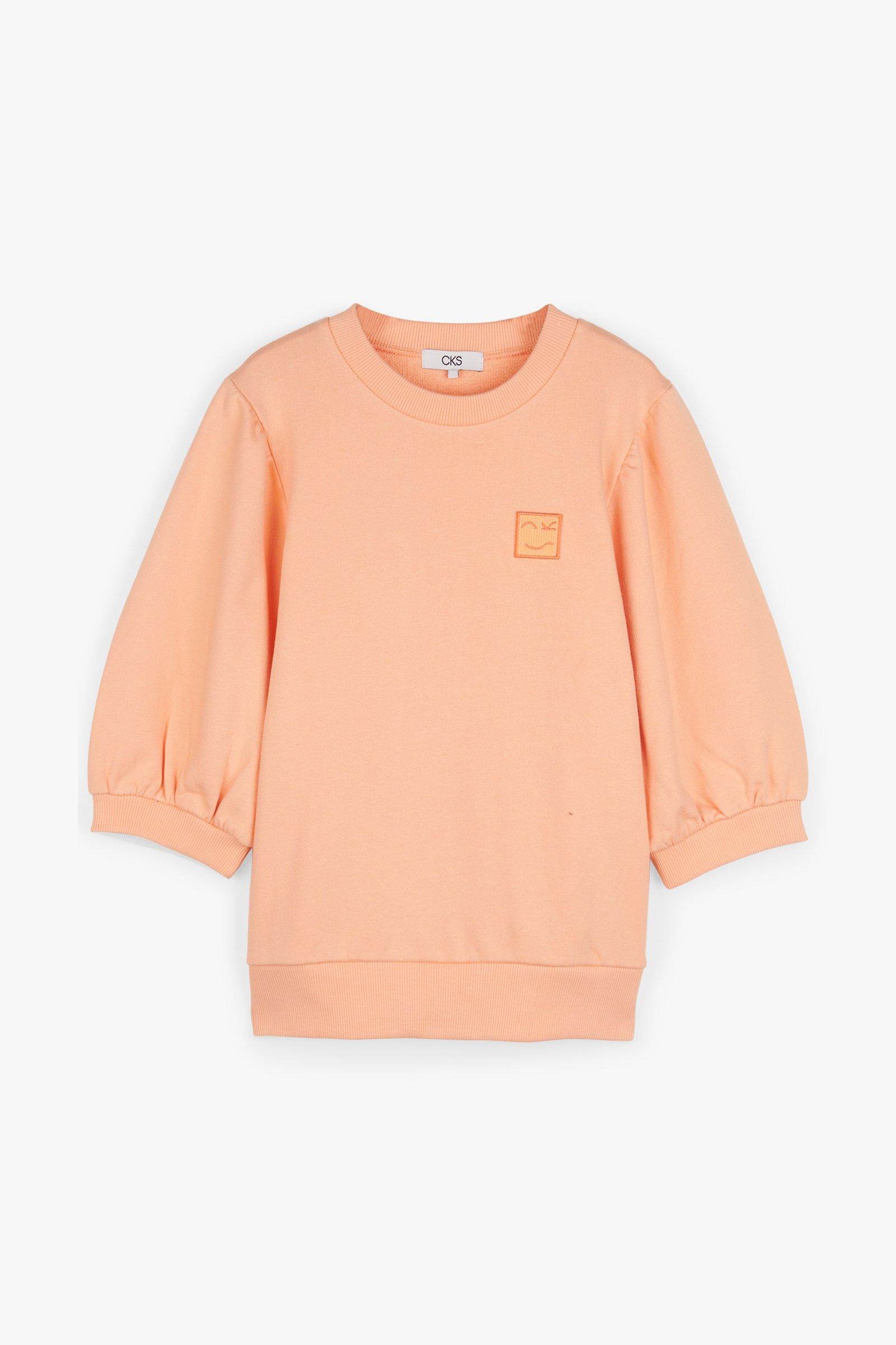 CKS Teens - PUFFY - sweatshirt - orange clair