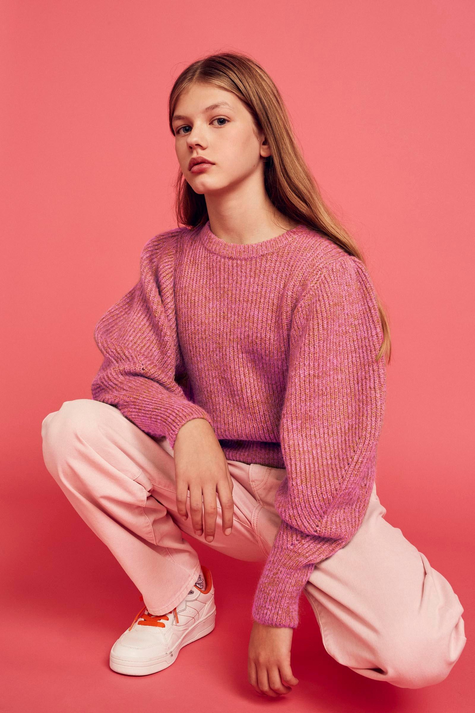 CKS Teens - ROSELINE - Pullover - Hellrosa