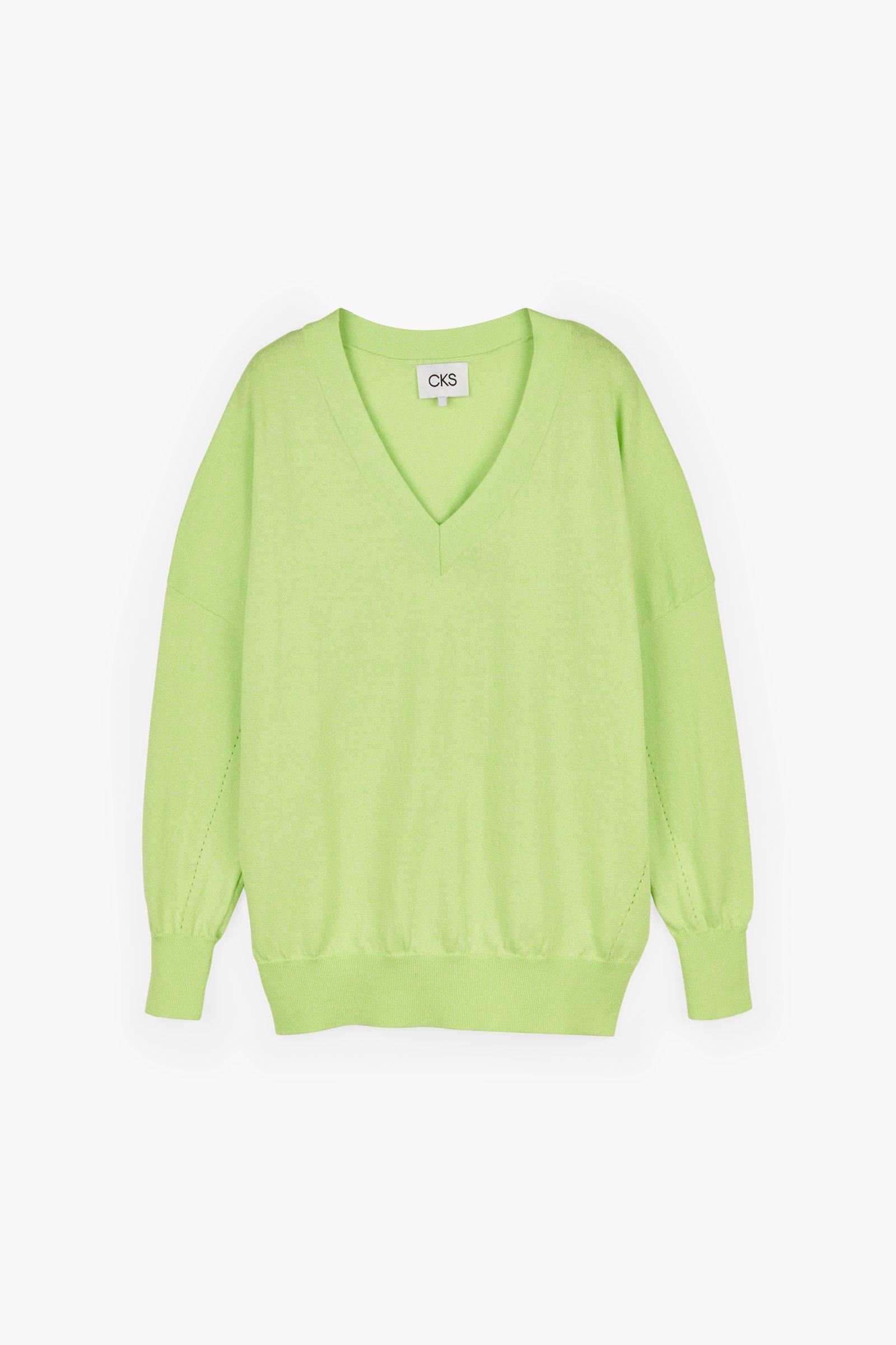 CKS Dames - PHOENIX - pullover - vert vif