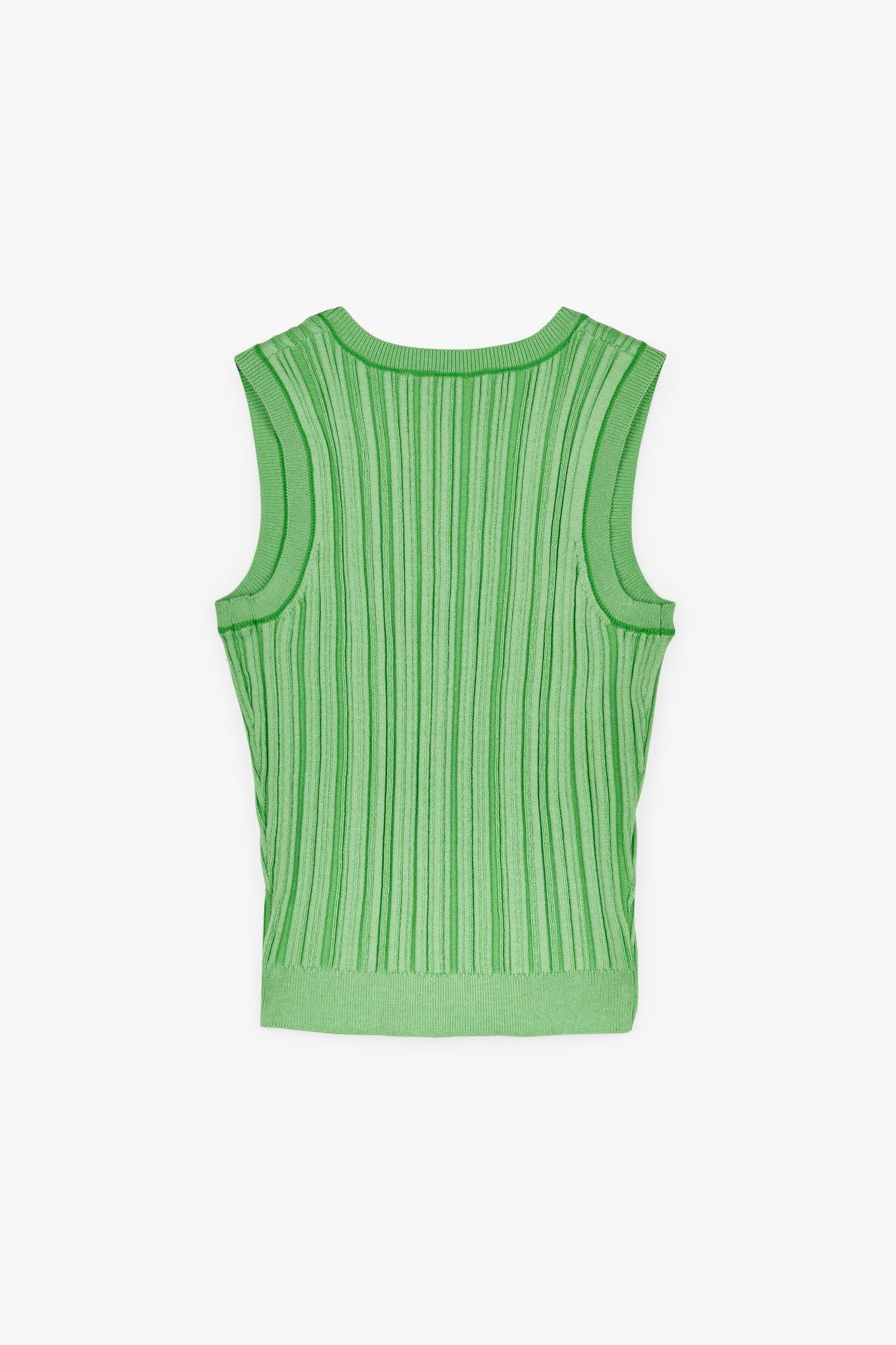 CKS Dames - PUZZLE - knitted top - bright green
