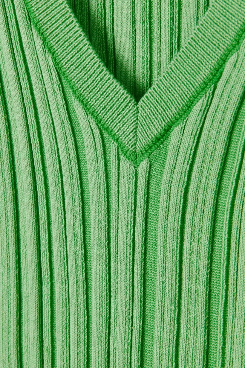 CKS Dames - PUZZLE - haut tricoté - vert vif
