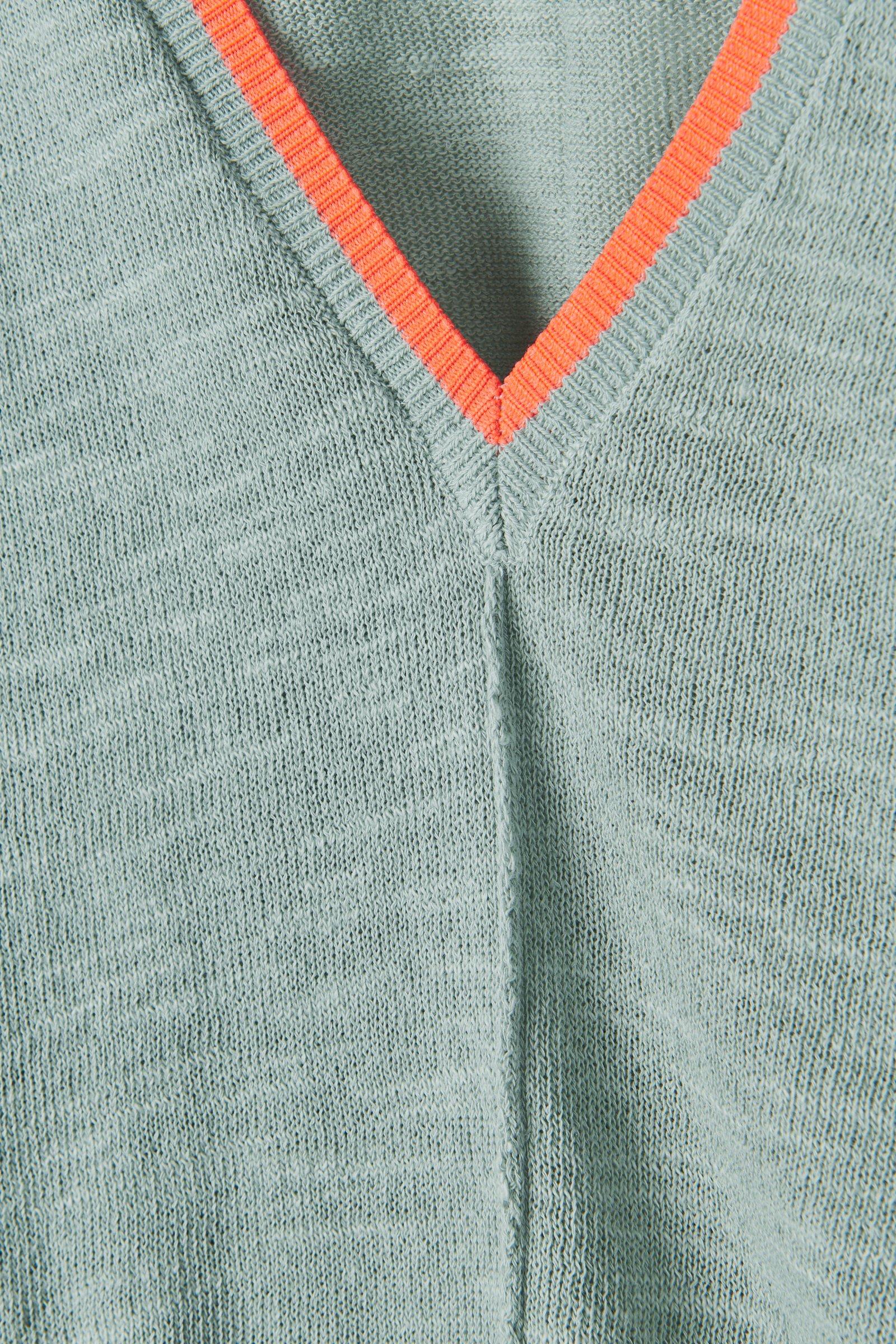 CKS Dames - PHANTASM - knitted top - green
