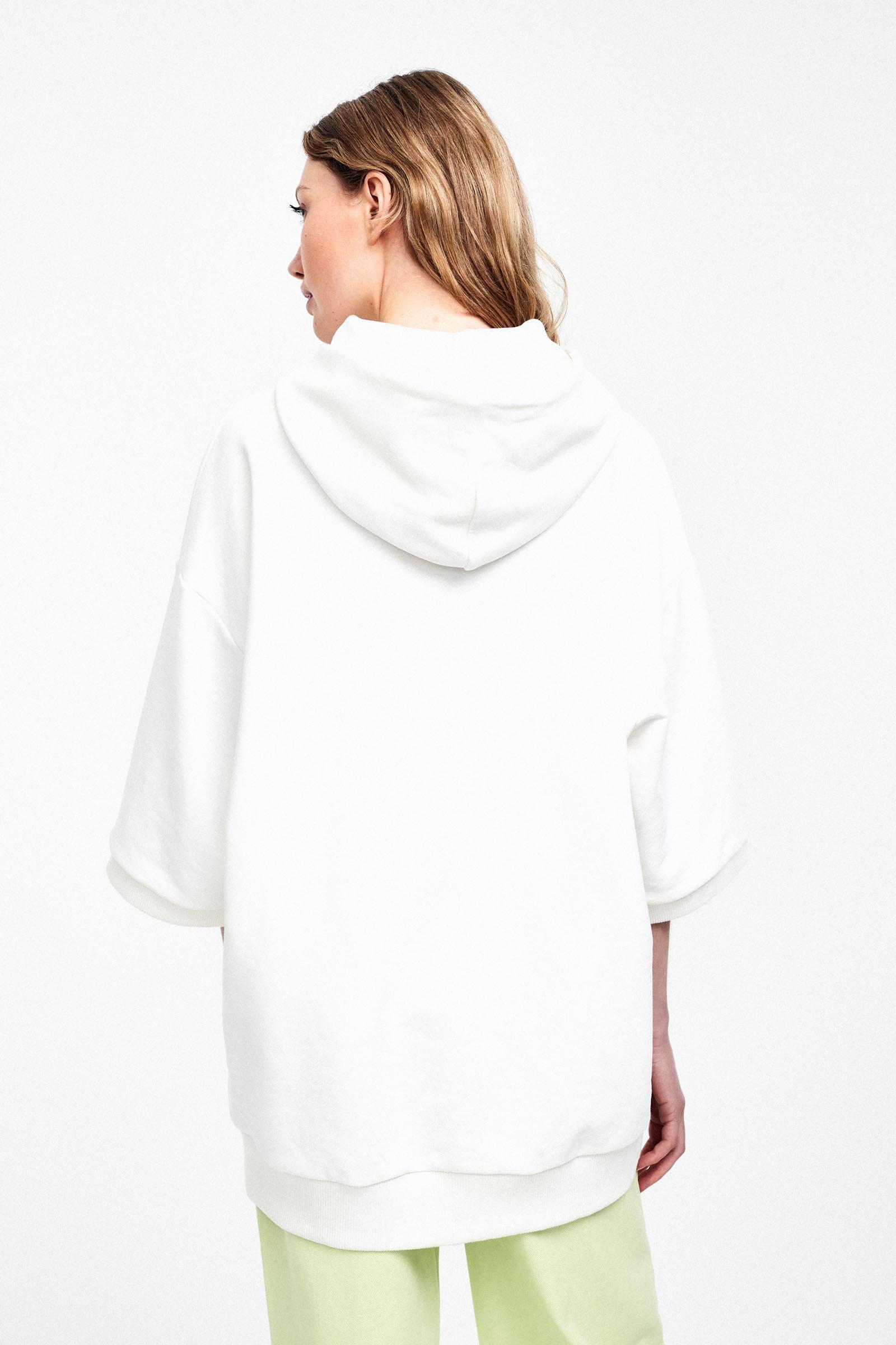 CKS Dames - SHANNON - sweater met capuchon - wit