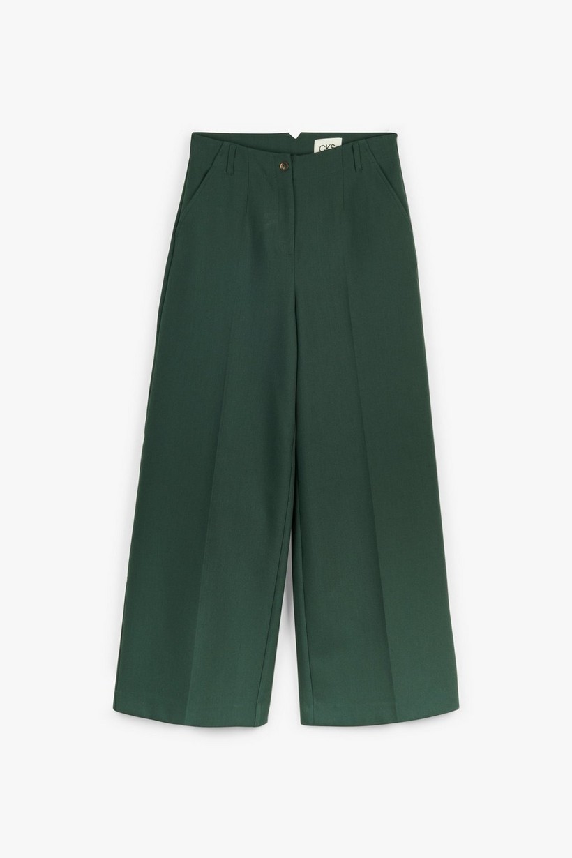 CKS Dames - MODO - ankle trousers - dark green