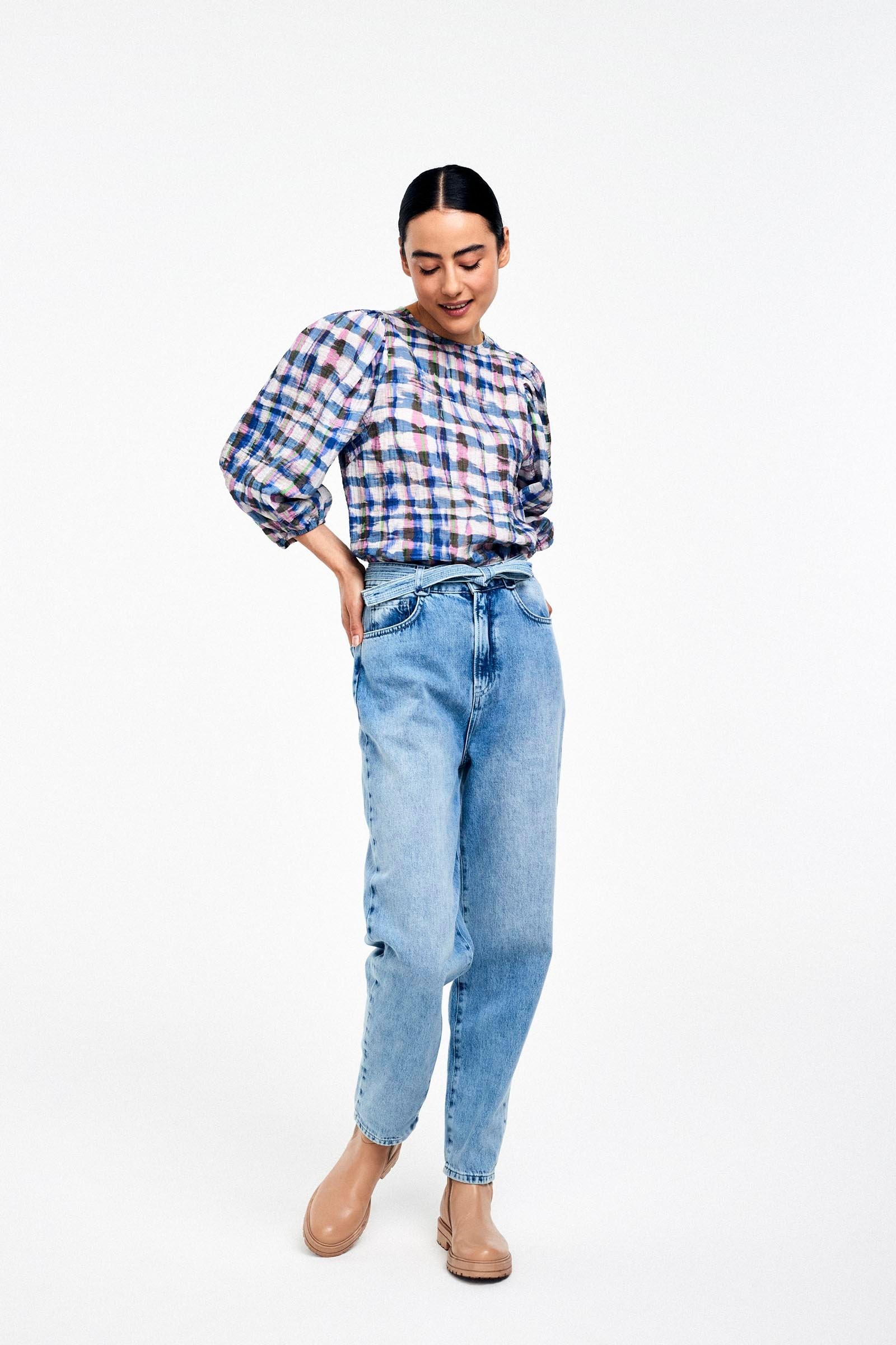 Tips dier arm WILHIGH - lange jeans - blauw | CKS Fashion