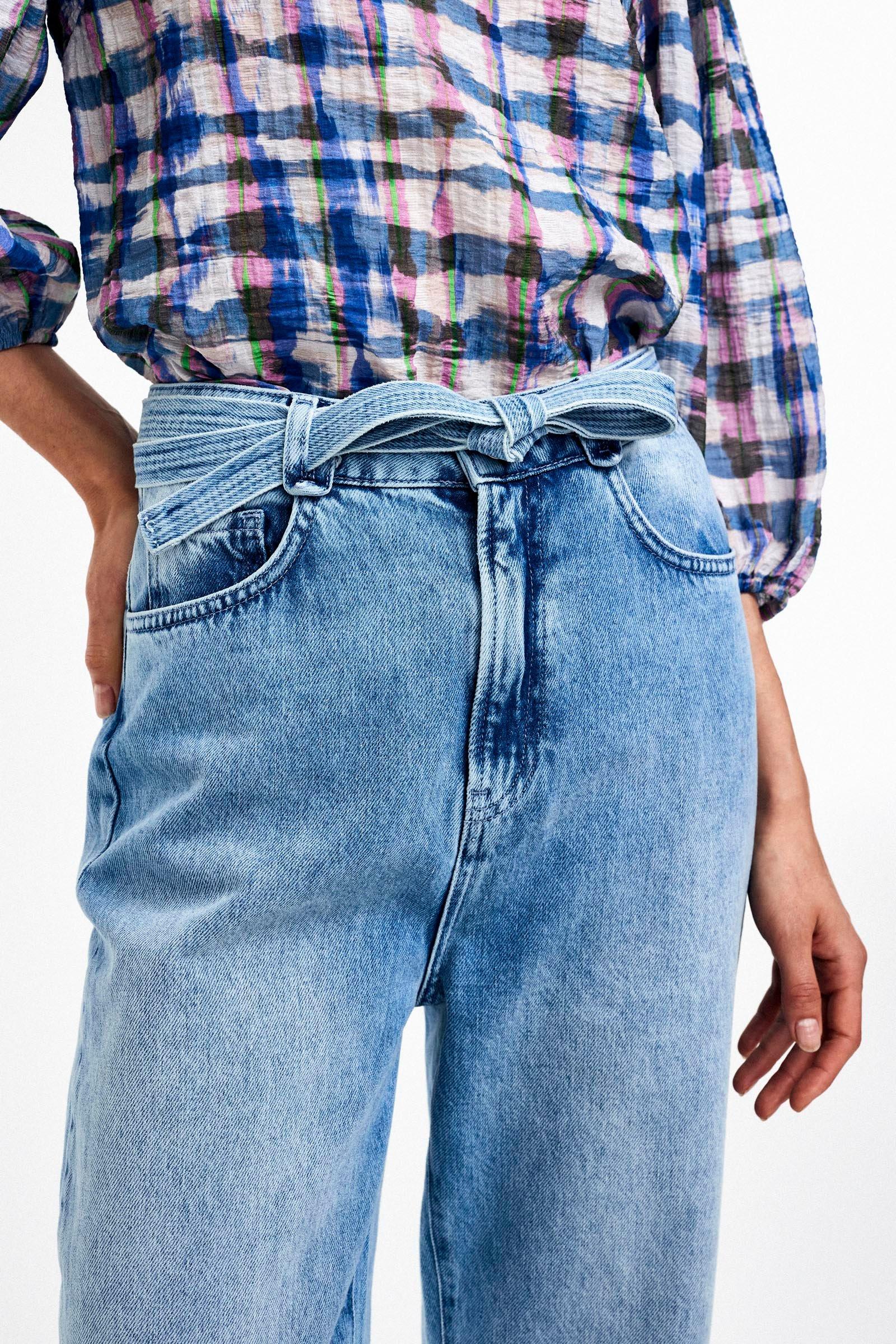 CKS Dames - WILHIGH - jeans longs - bleu